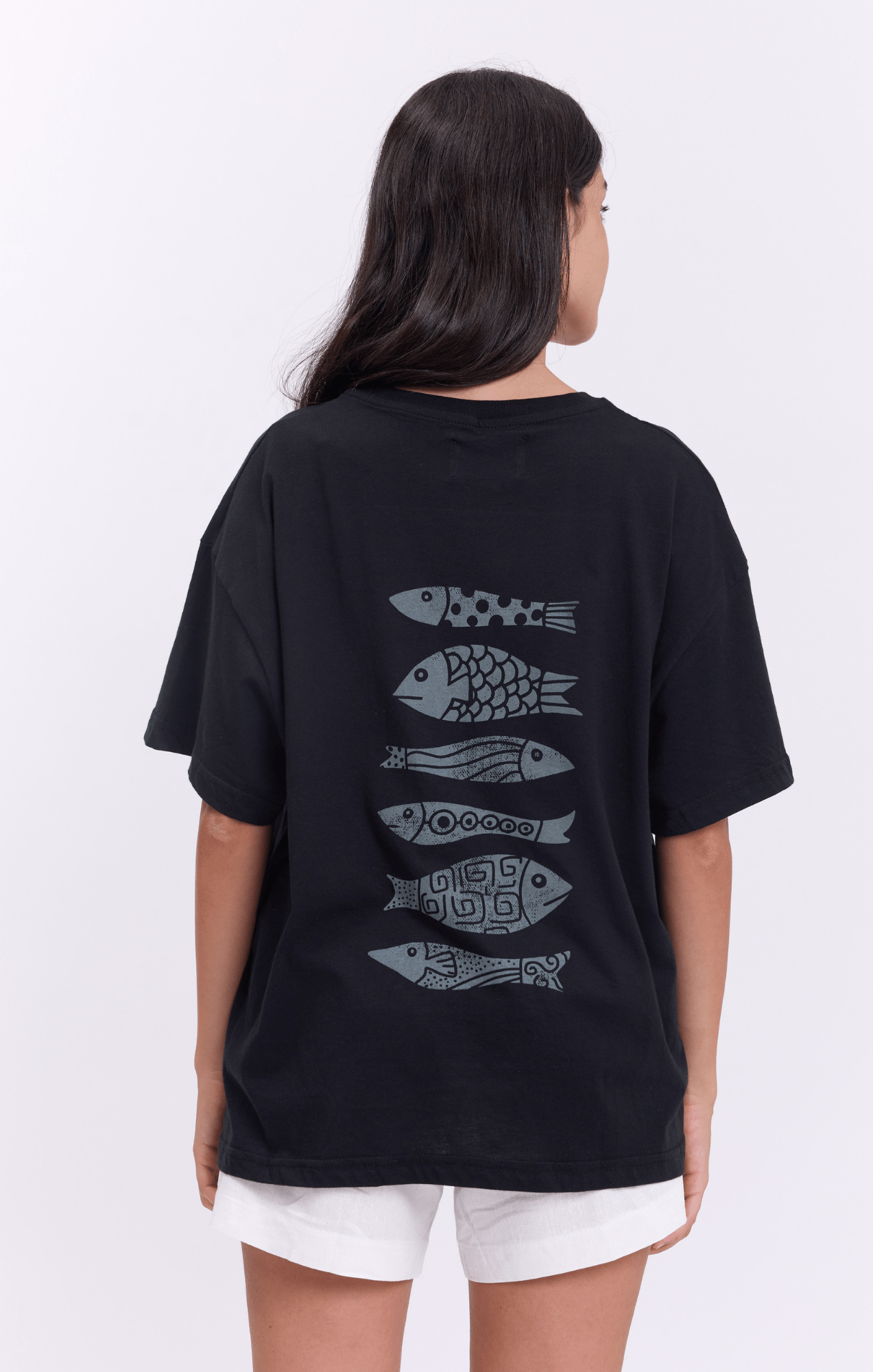 Greek fish - Oversize T-Shirt - GONSURFING