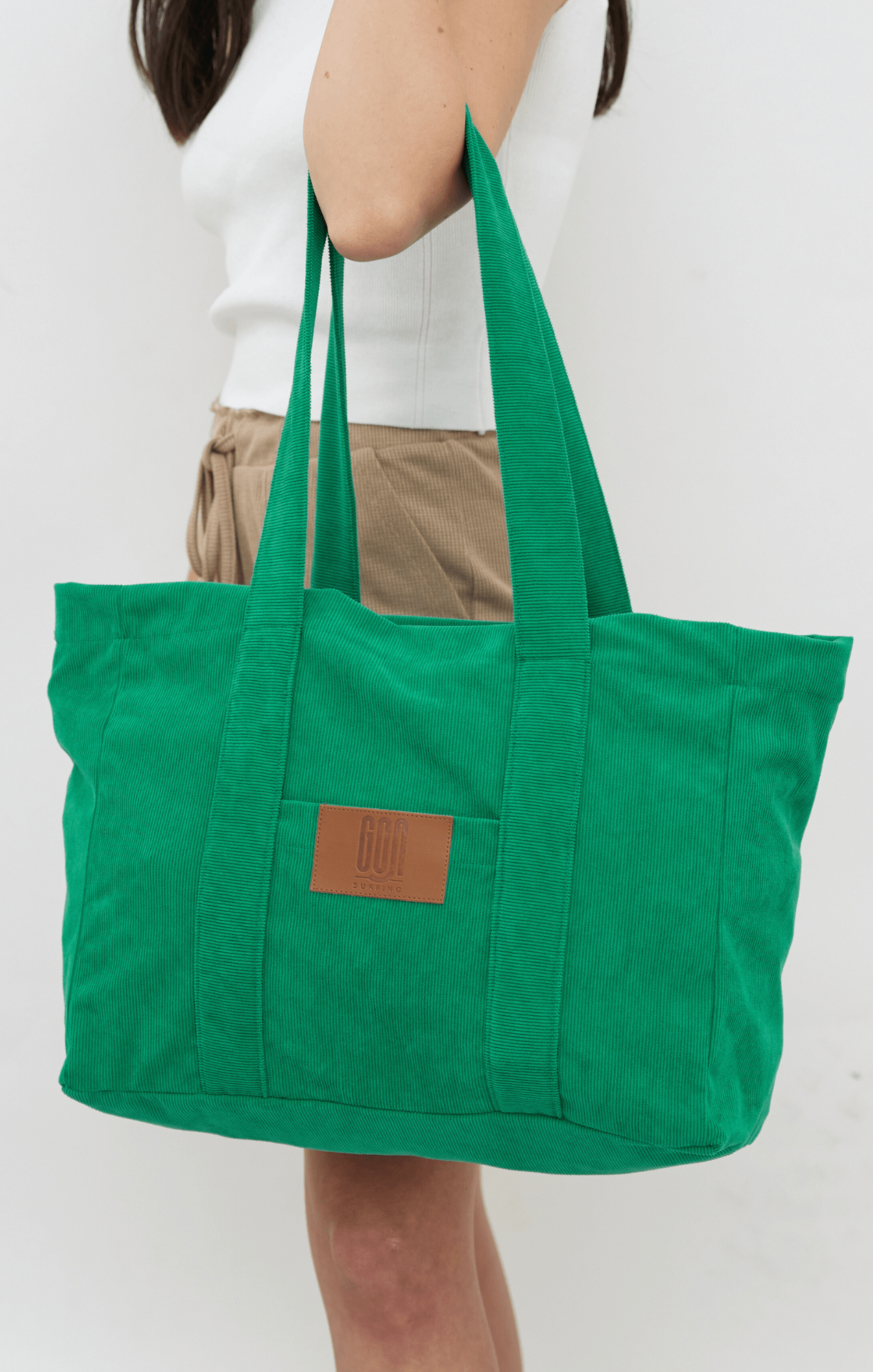 Green - Corduroy Bag - GONSURFING