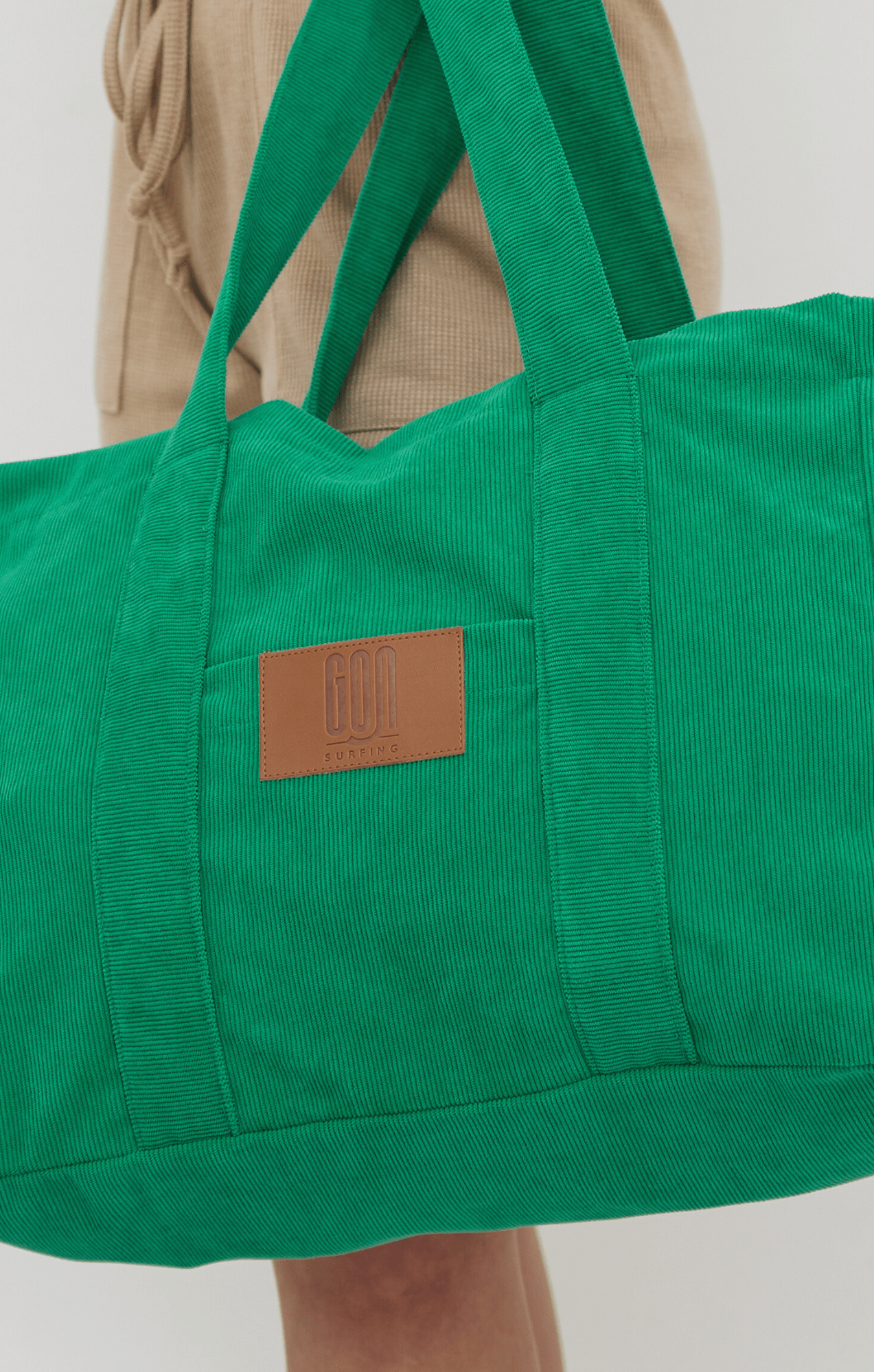 Green - Corduroy Bag - GONSURFING