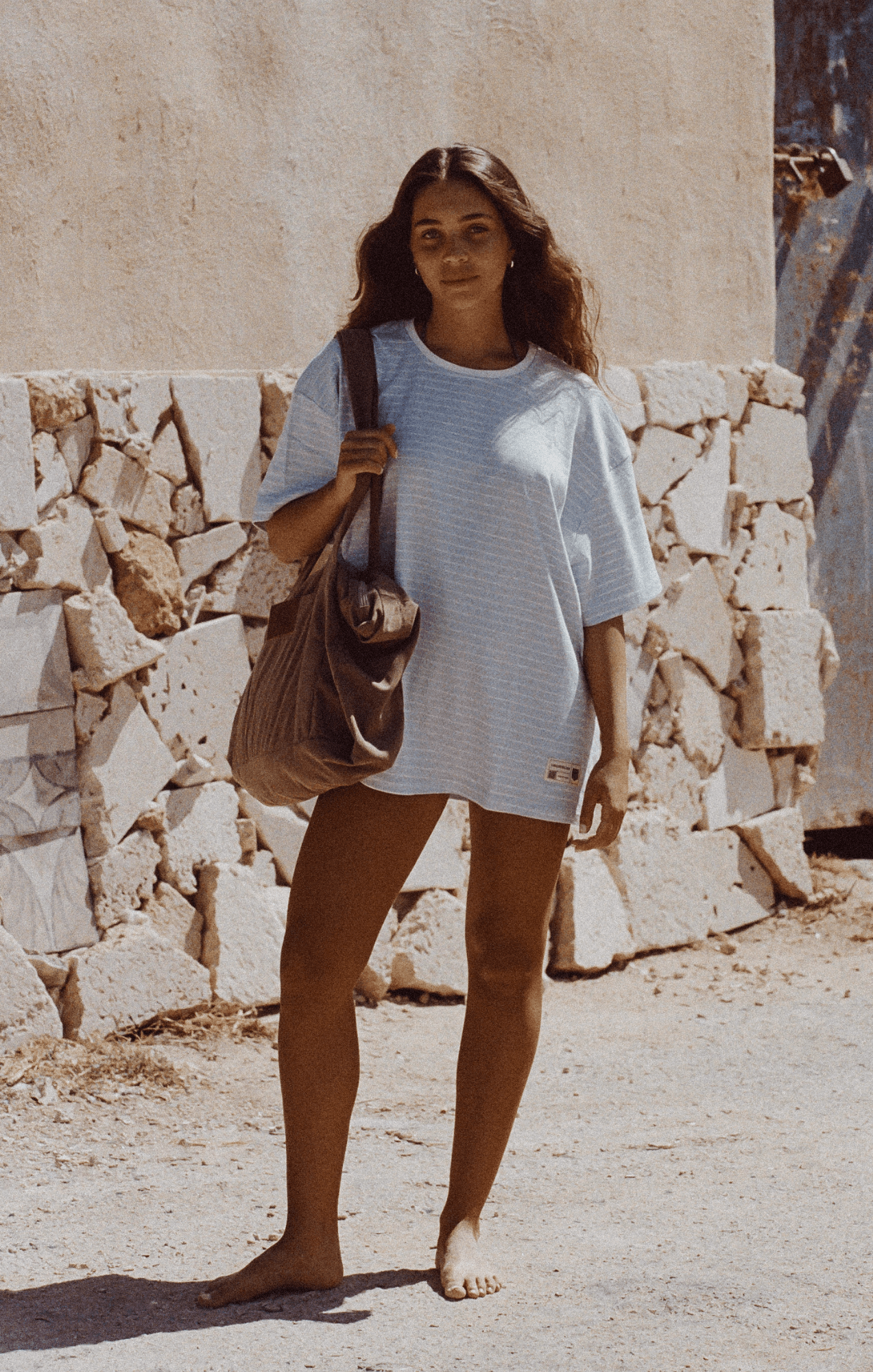 Khaki - Corduroy Bag - GONSURFING