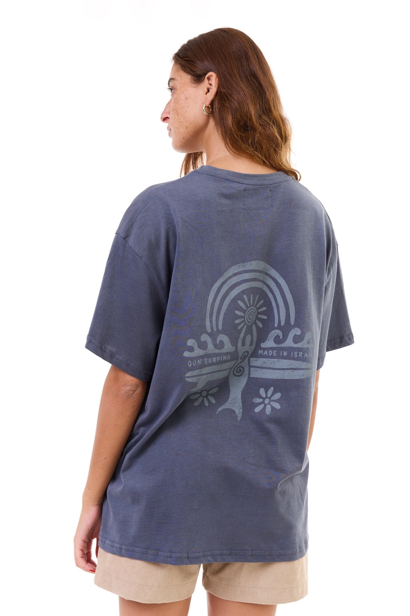 Mermaid - oversized t-shirt - GONSURFING