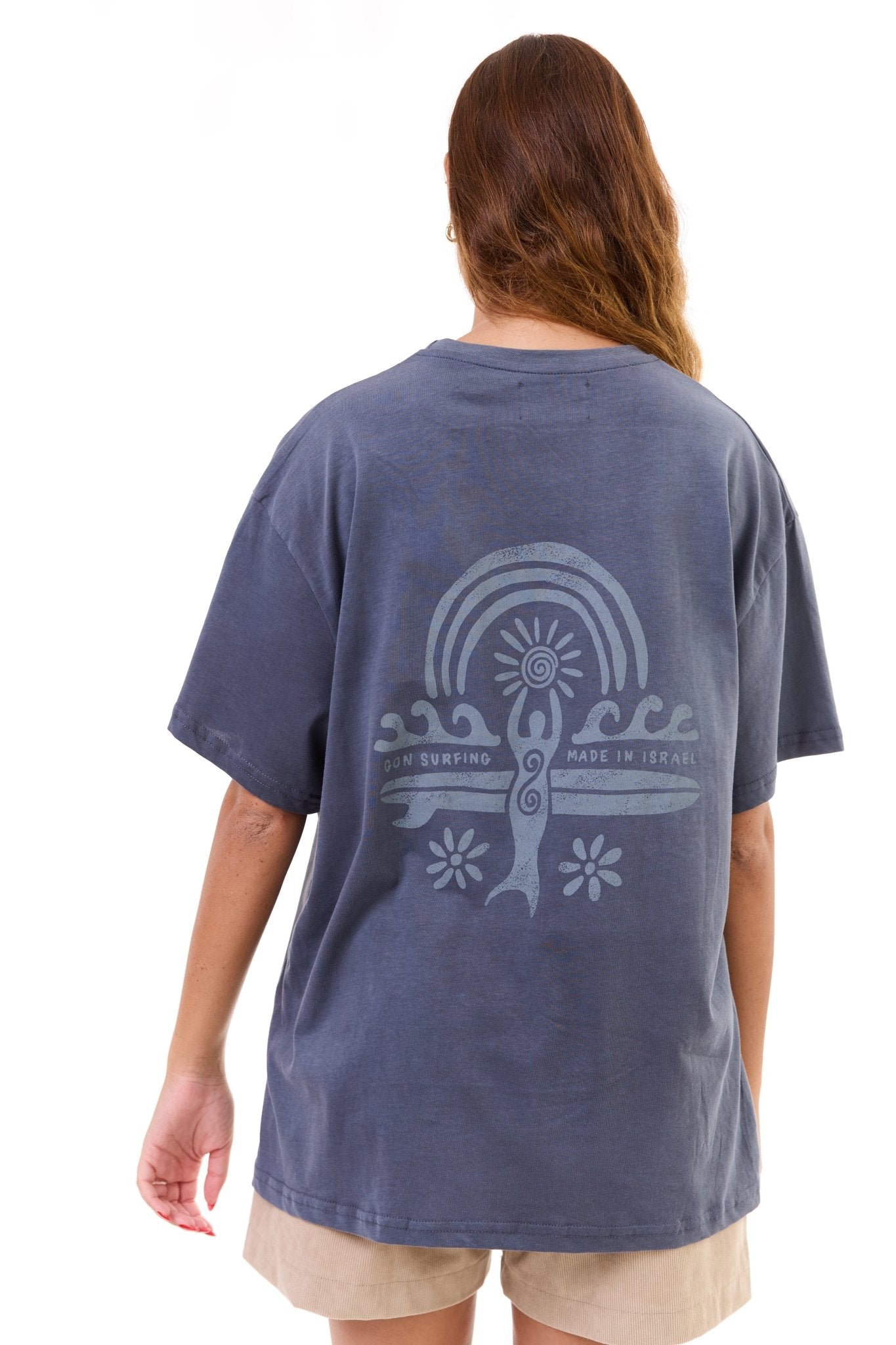 Mermaid - oversized t-shirt - GONSURFING