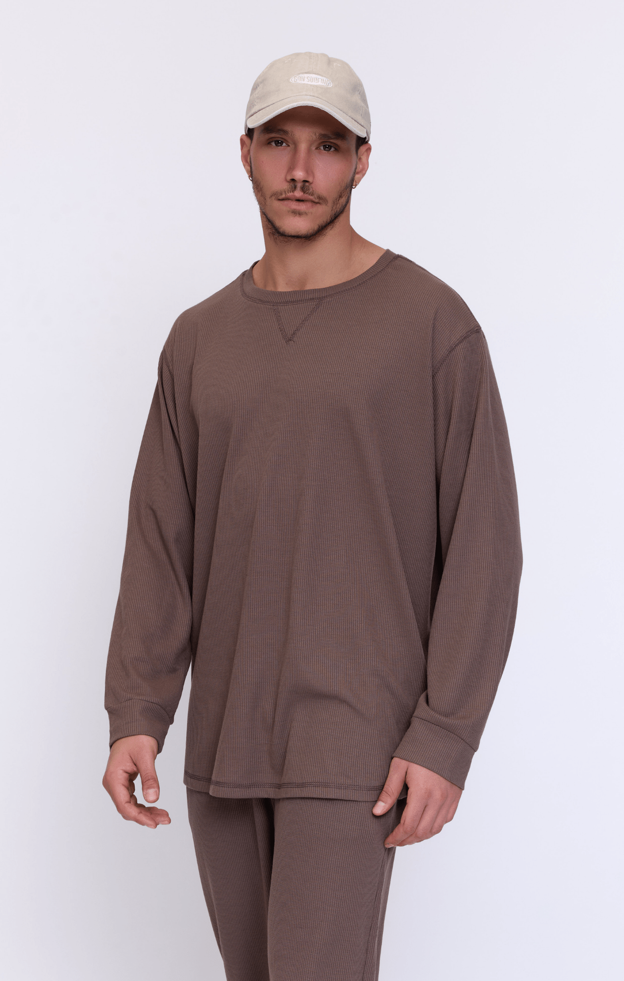 Moka - Waffle Long Shirt - GONSURFING
