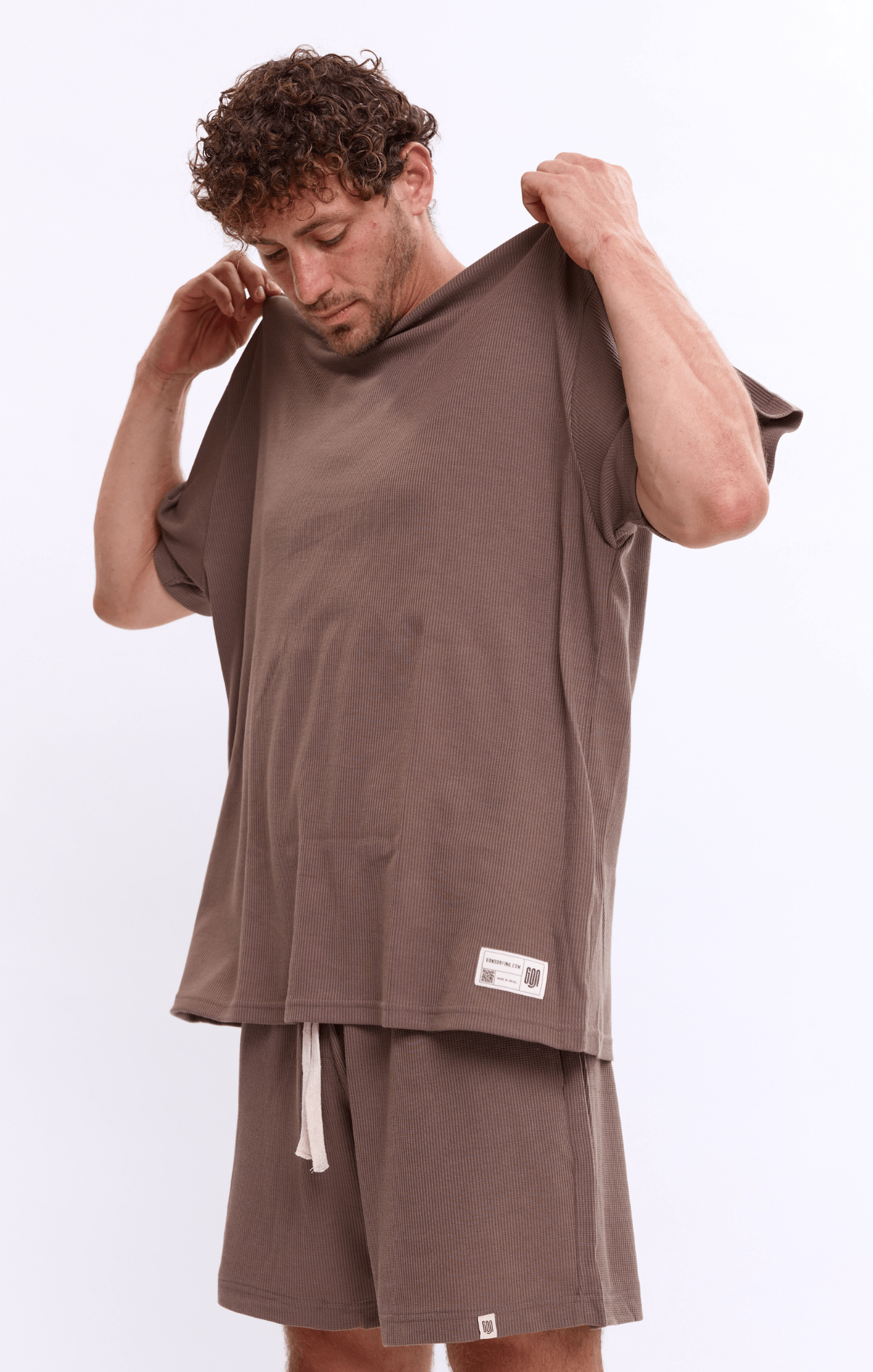 Moka - Waffle T-Shirt - GONSURFING