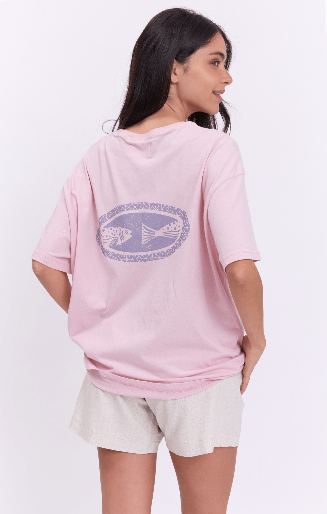 Oval fish - Oversize T-Shirt - GONSURFING