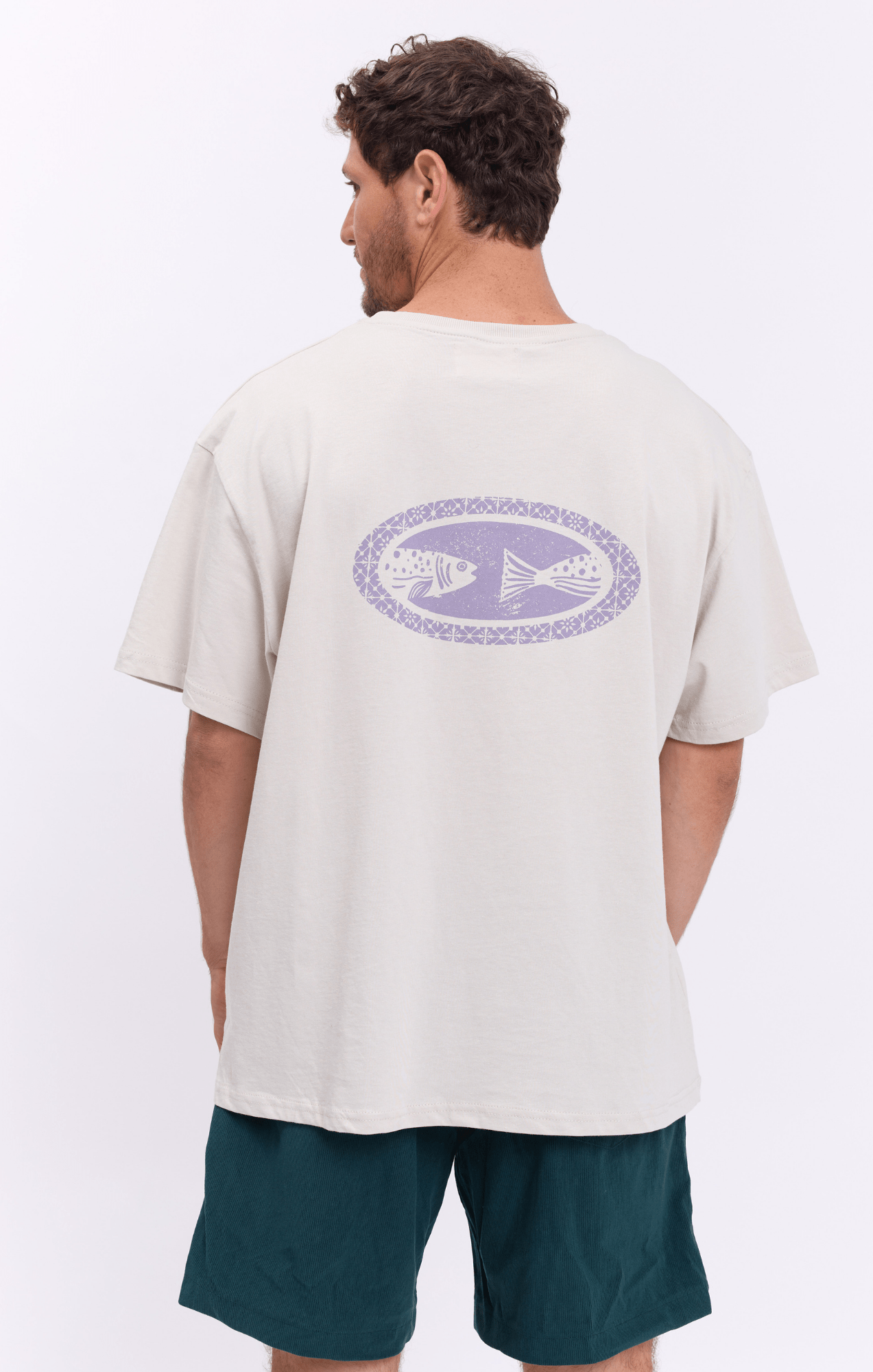 Oval fish - Oversize T-Shirt - GONSURFING