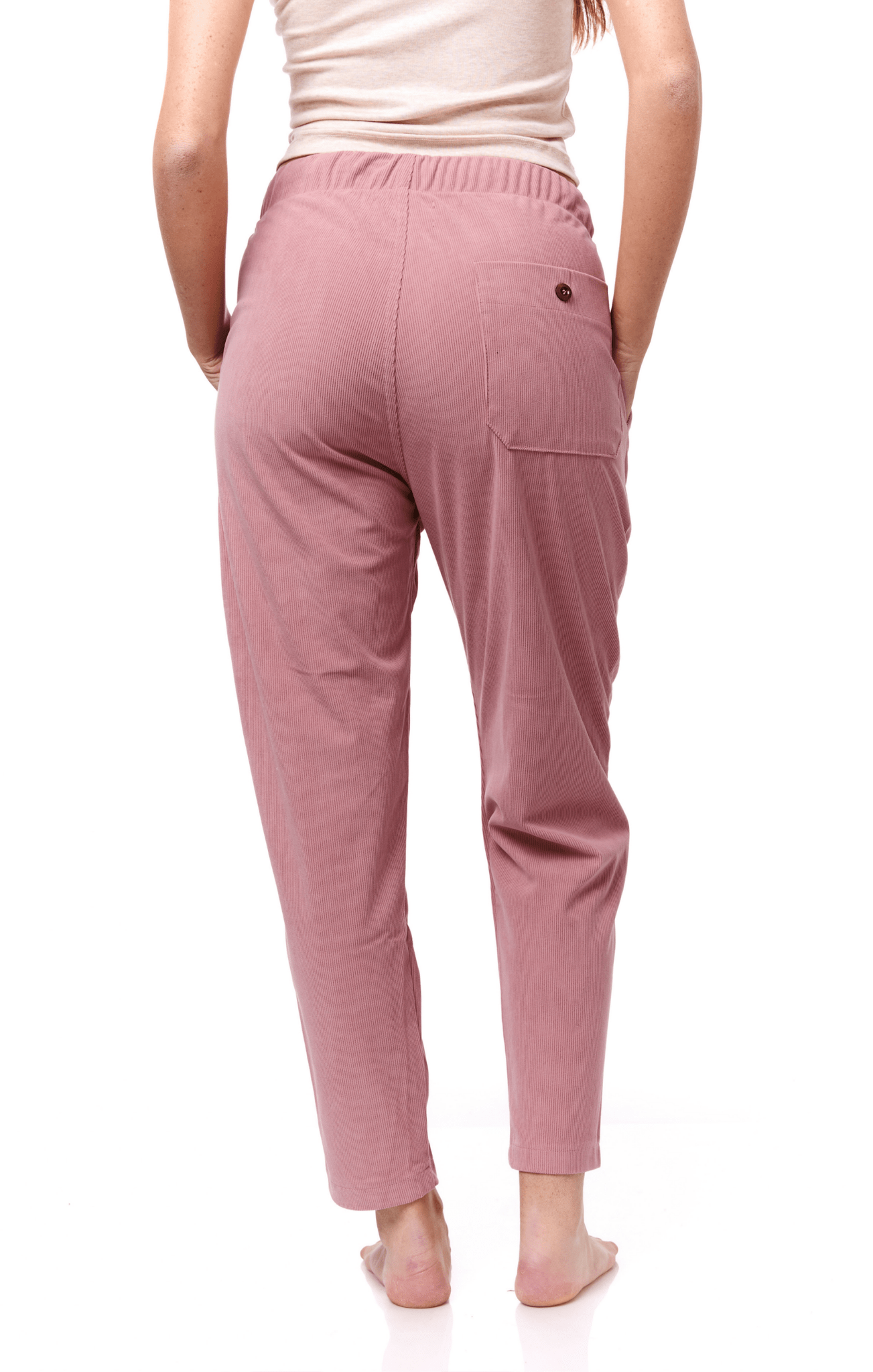 Pink - Corduroy Long Pants - GONSURFING