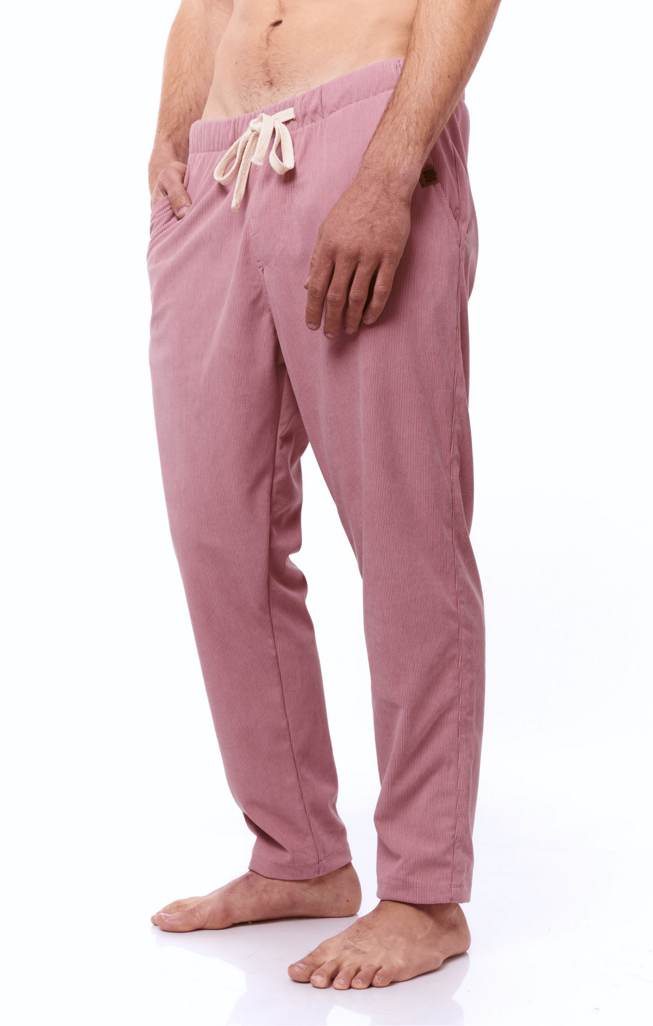 Pink - Corduroy Long Pants - GONSURFING
