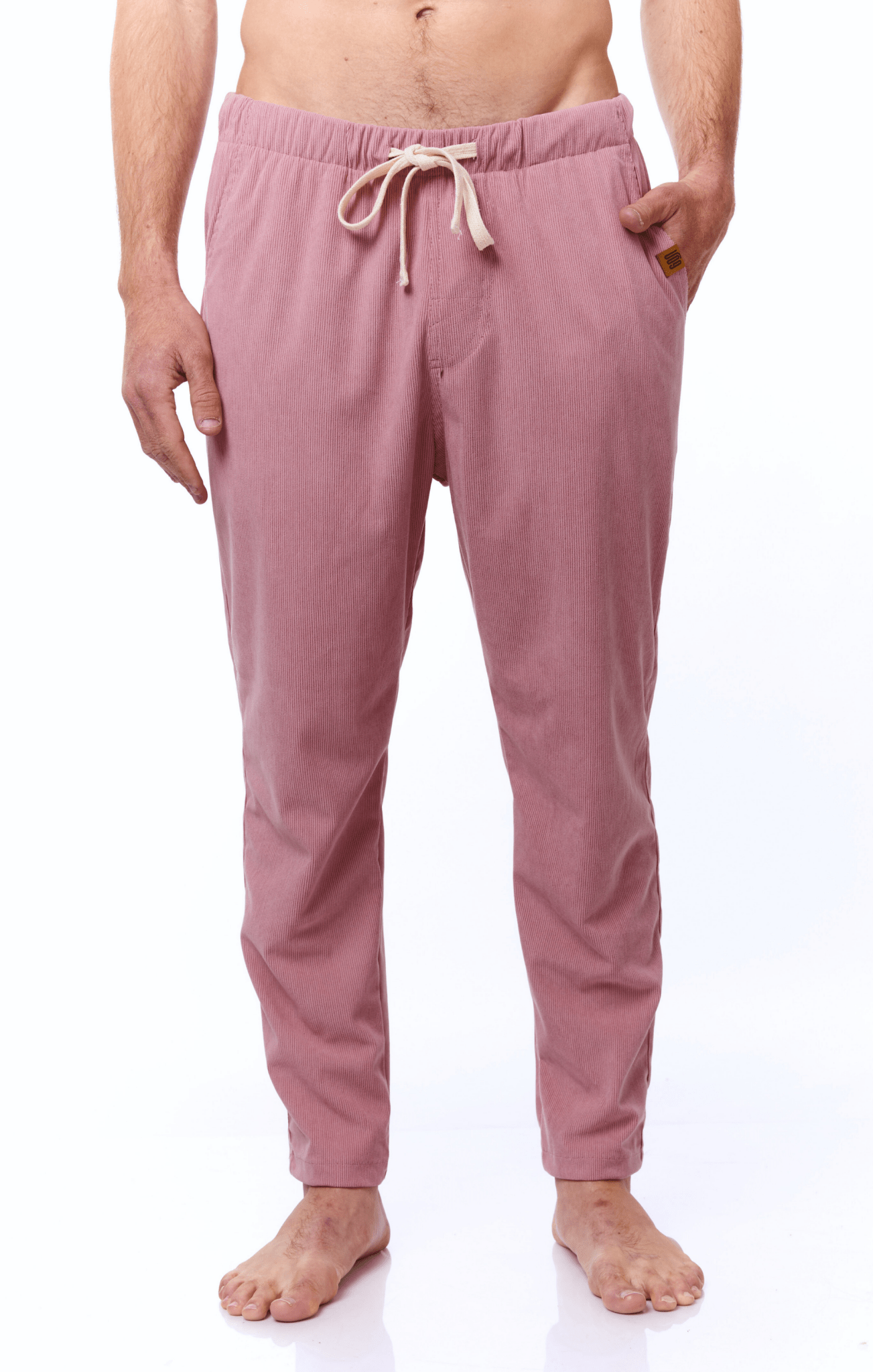 Pink - Corduroy Long Pants - GONSURFING