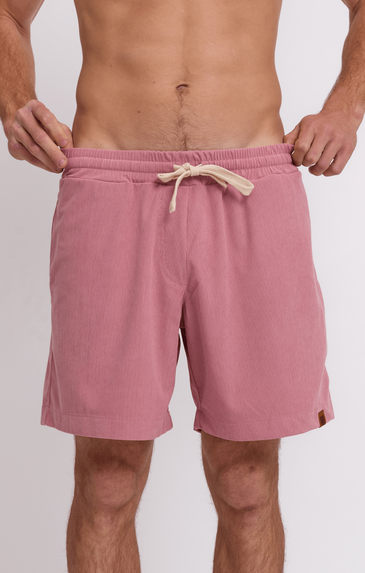 Pink - Corduroy Shorts - GONSURFING
