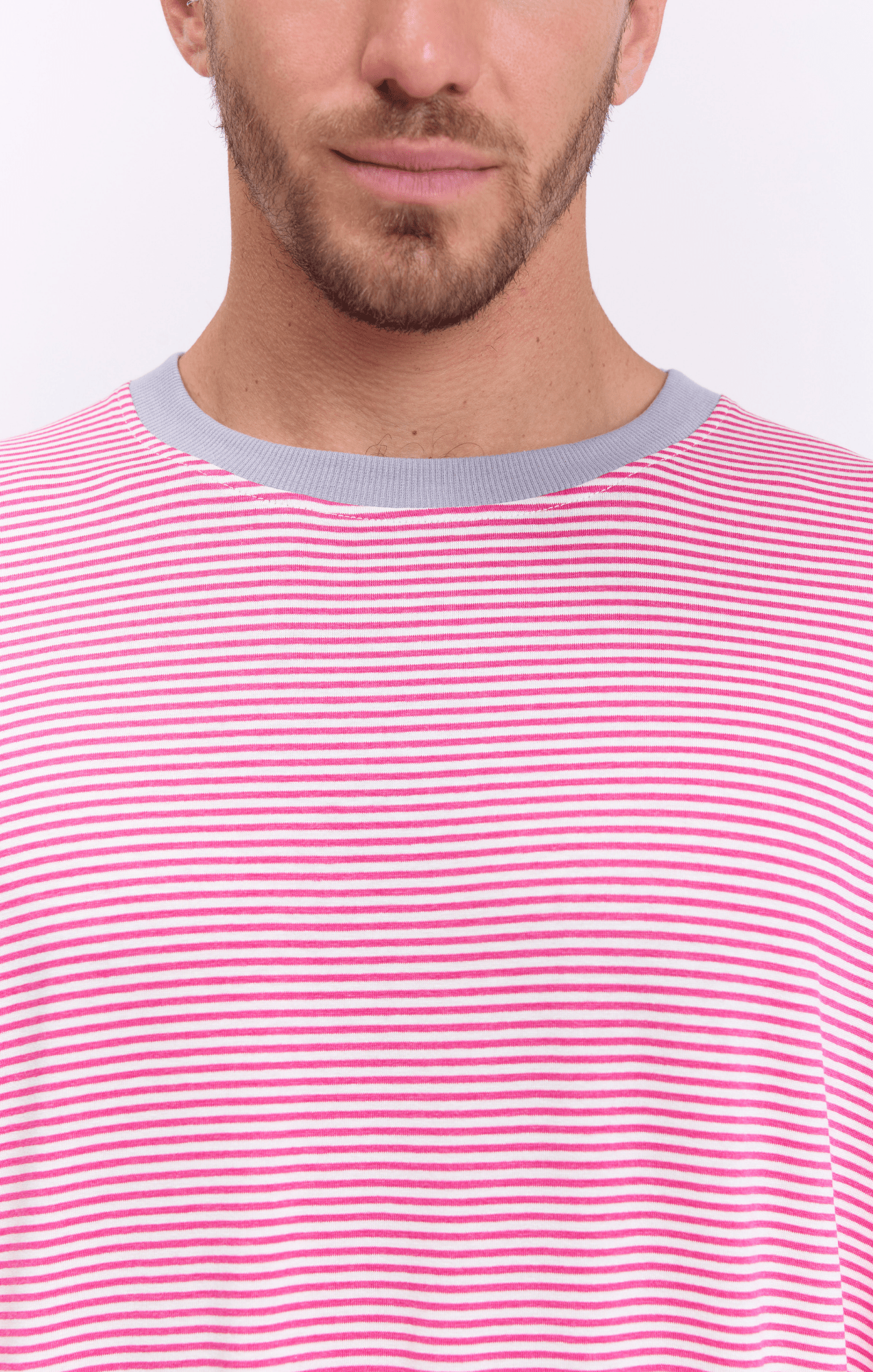 Pink Stripes - Oversize T-Shirt - GONSURFING