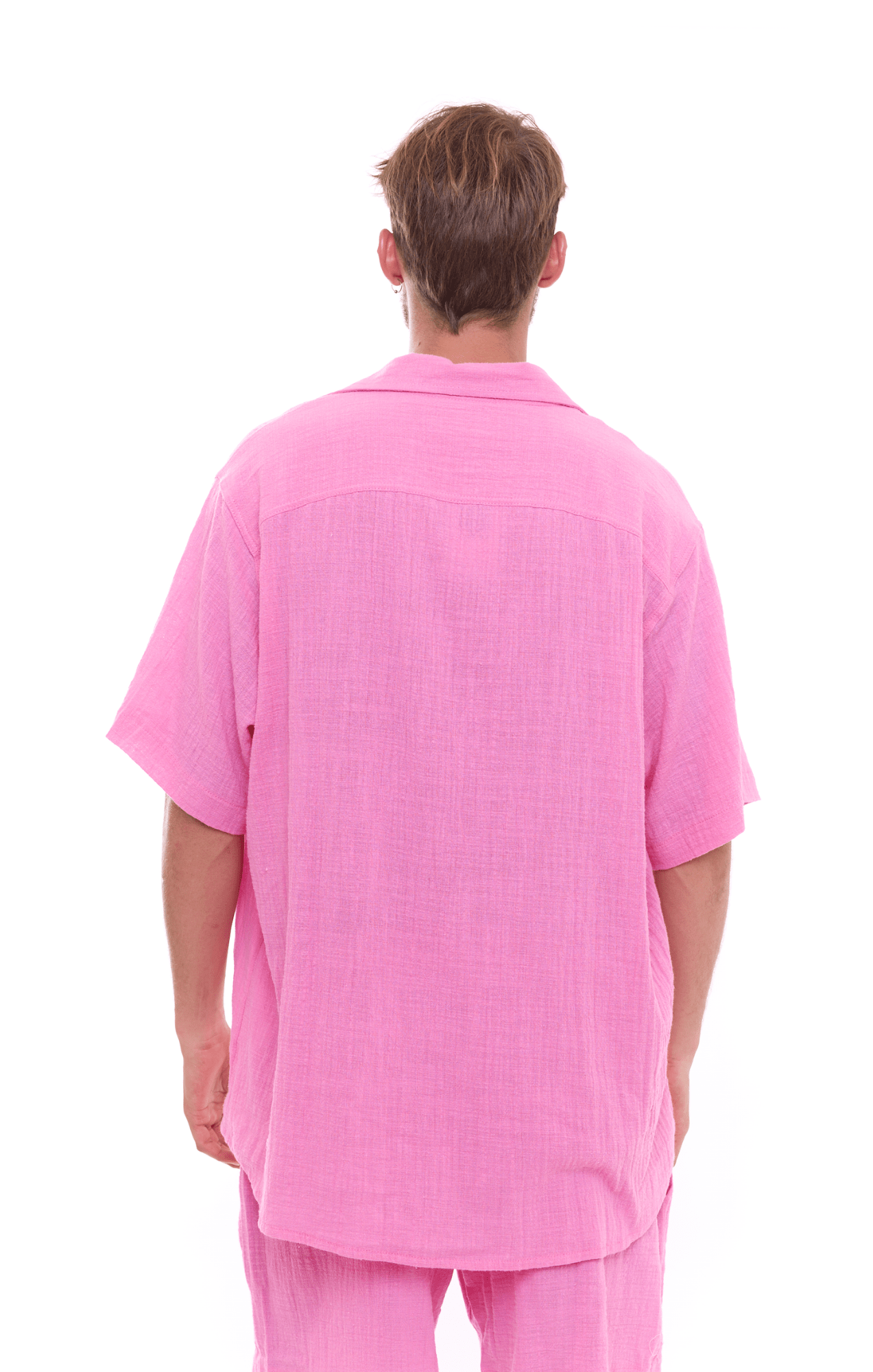 Pink - Unisex Oversize Shirt - GONSURFING