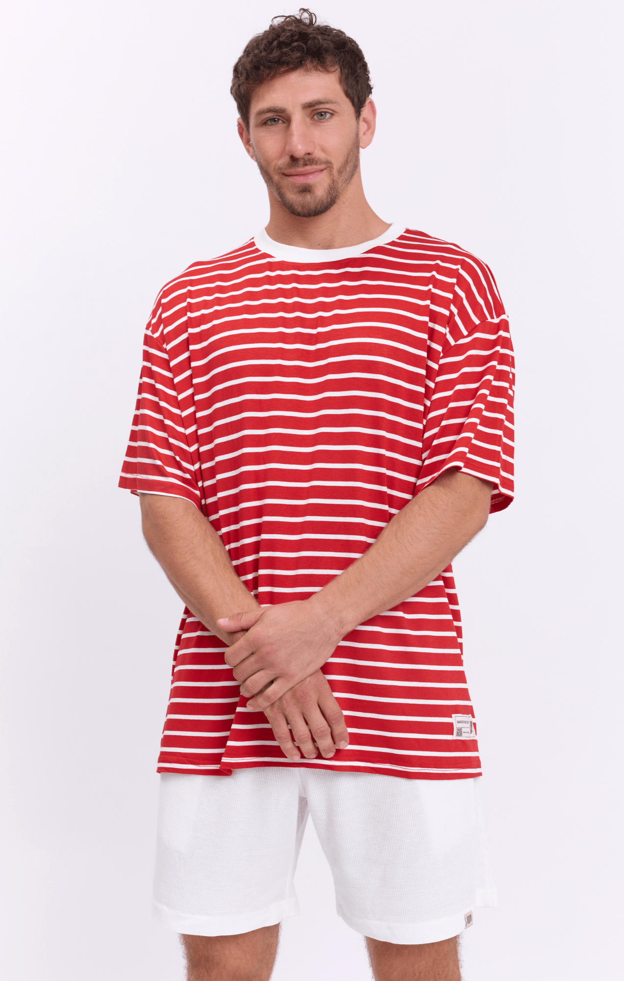 Red Stripes - Oversize T-Shirt - GONSURFING