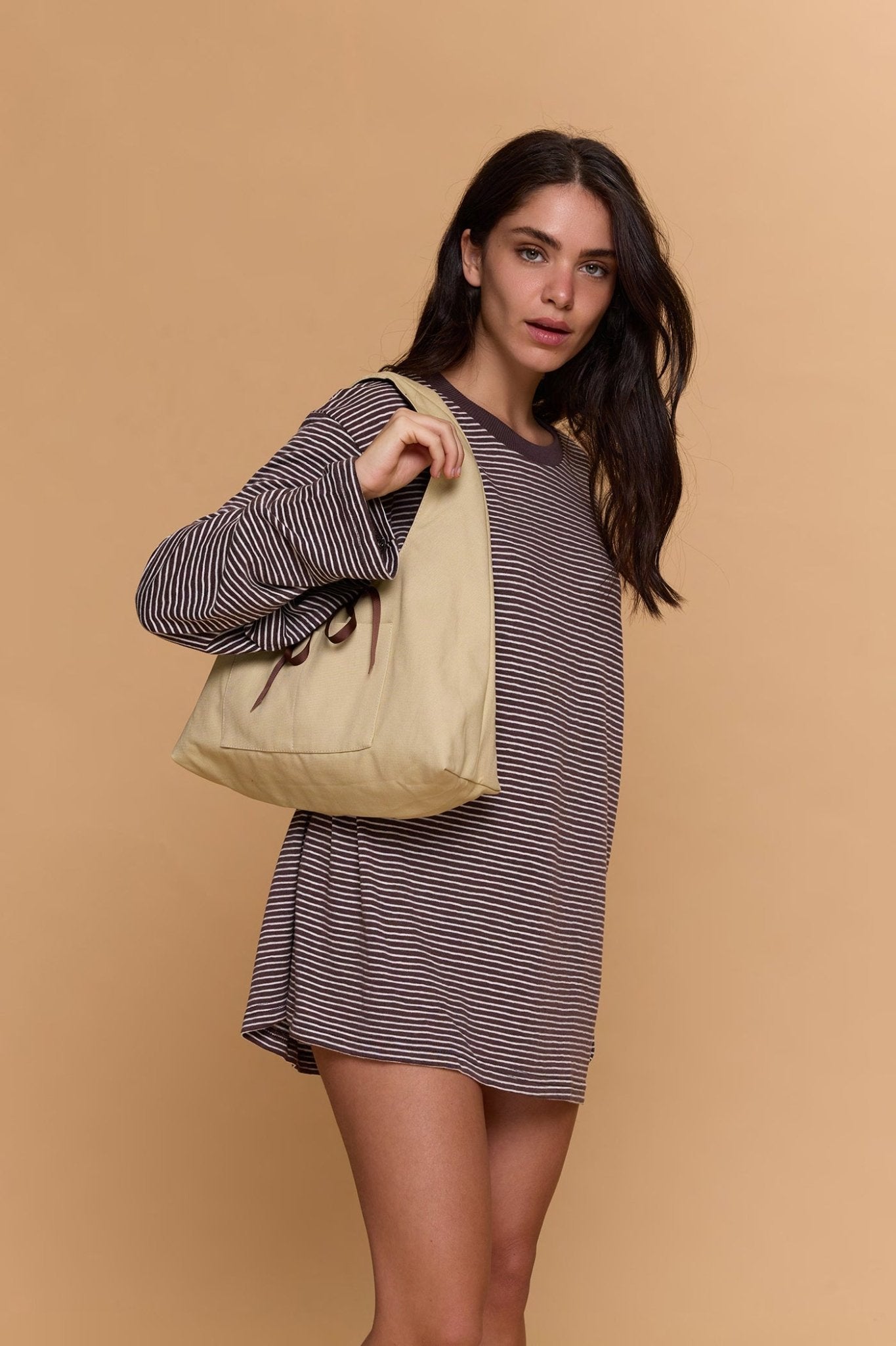 Shoulder bag - Butter \ brown - GONSURFING