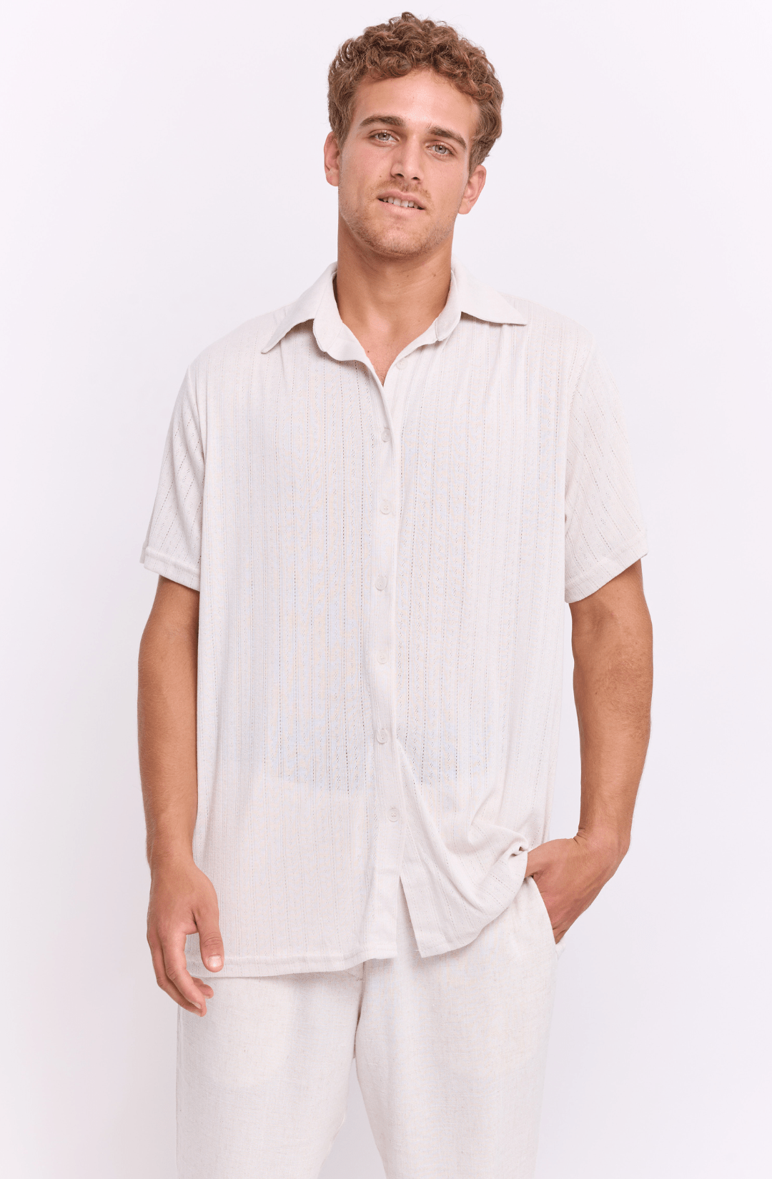Stone pointill - Buttoned shirt - GONSURFING