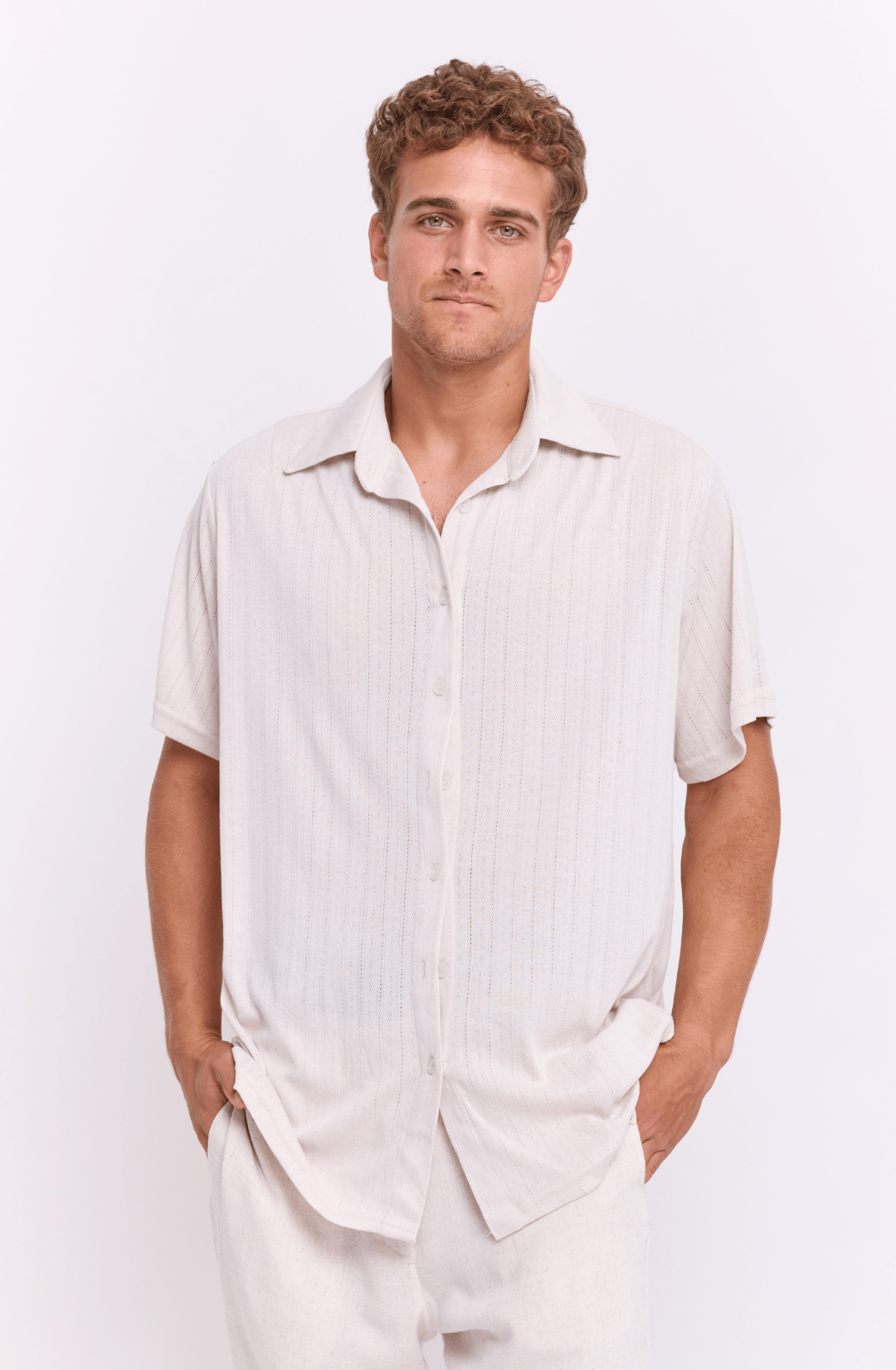 Stone pointill - Buttoned shirt - GONSURFING