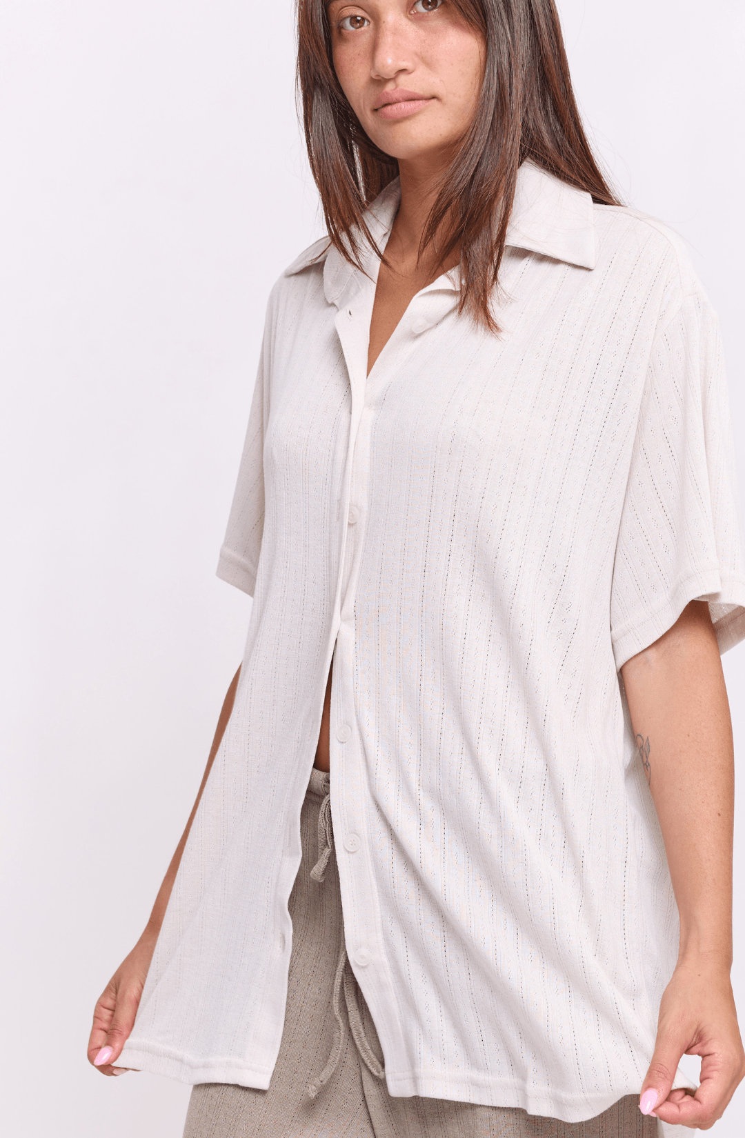 Stone pointill - Buttoned shirt - GONSURFING