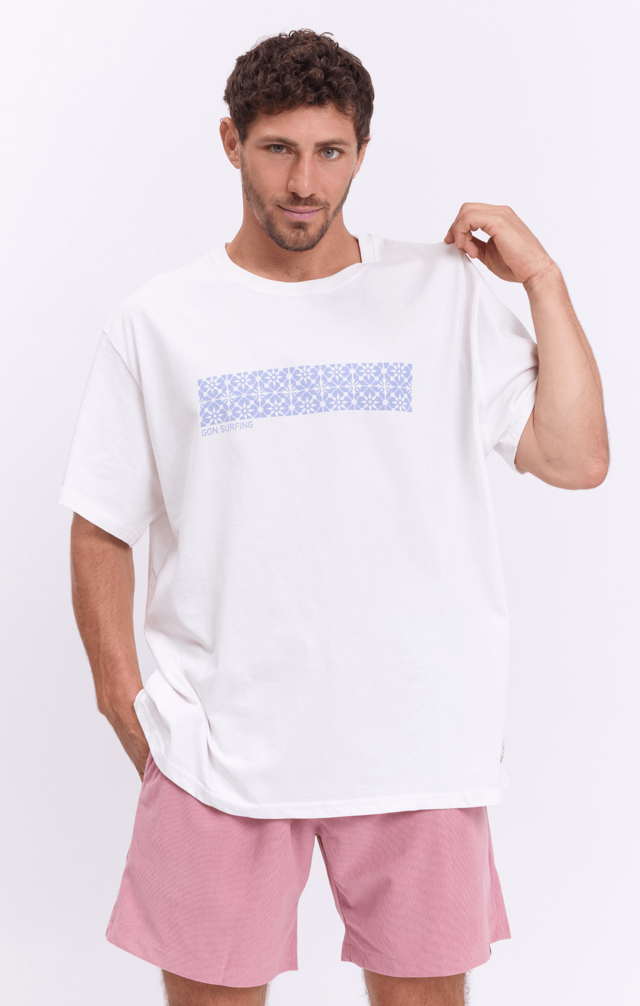 Tile strip - Oversize T-Shirt - GONSURFING