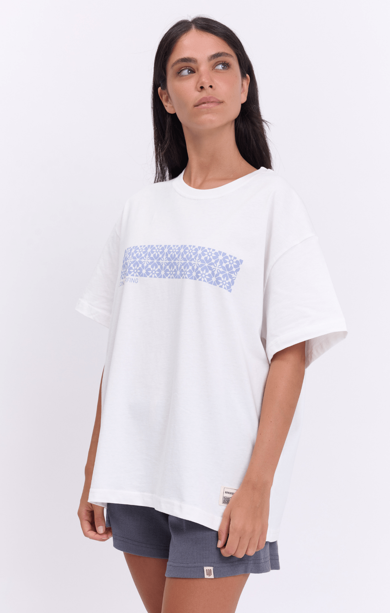 Tile strip - Oversize T-Shirt - GONSURFING
