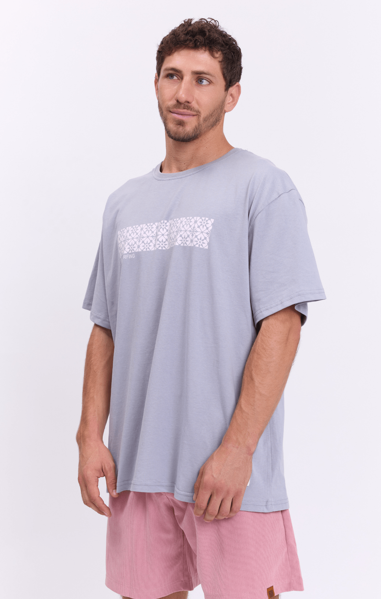 Tile strip - Oversize T-Shirt - GONSURFING