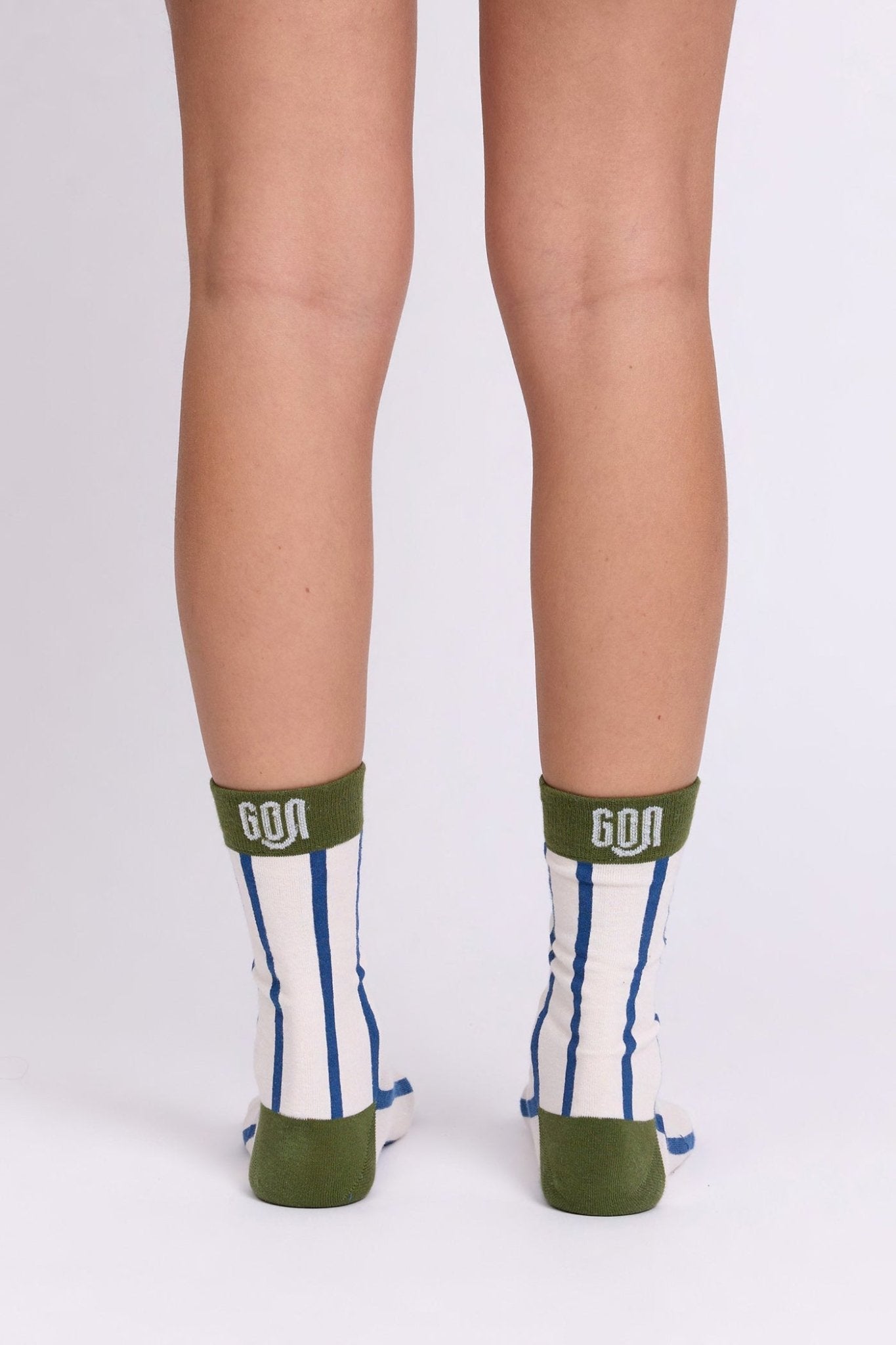 Unisex socks - blue stripes - GONSURFING