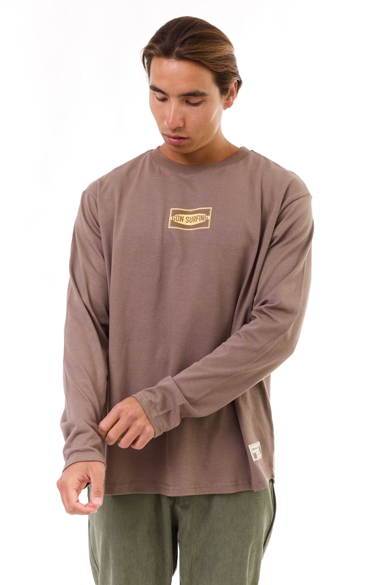 Vintage logo - oversized long sleeves - GONSURFING