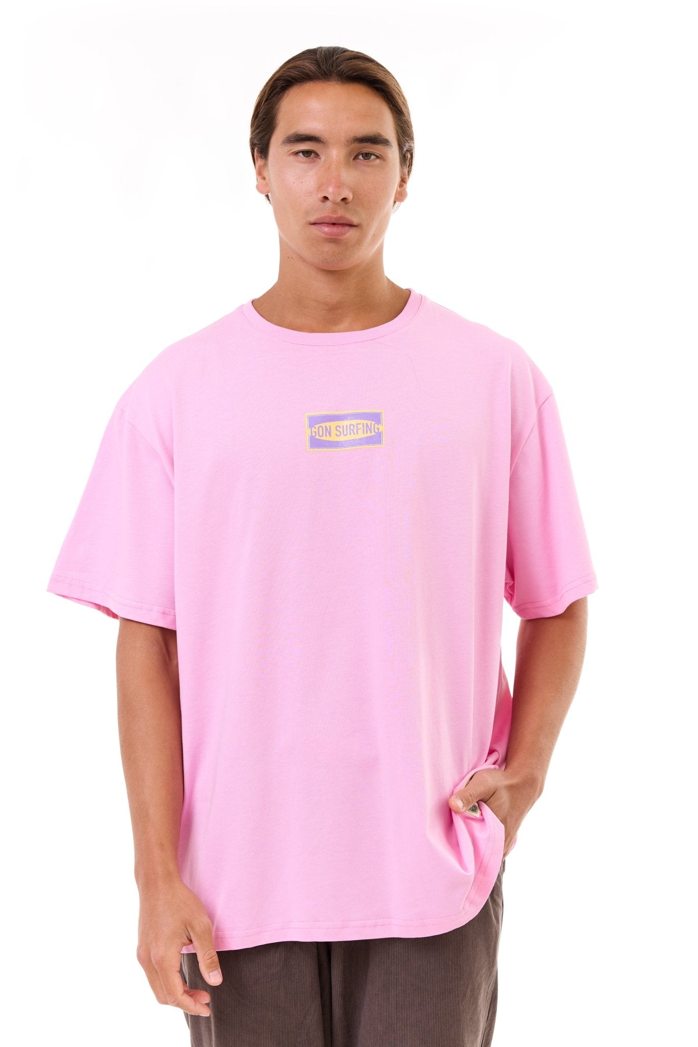 Vintage logo - oversized t-shirt - GONSURFING