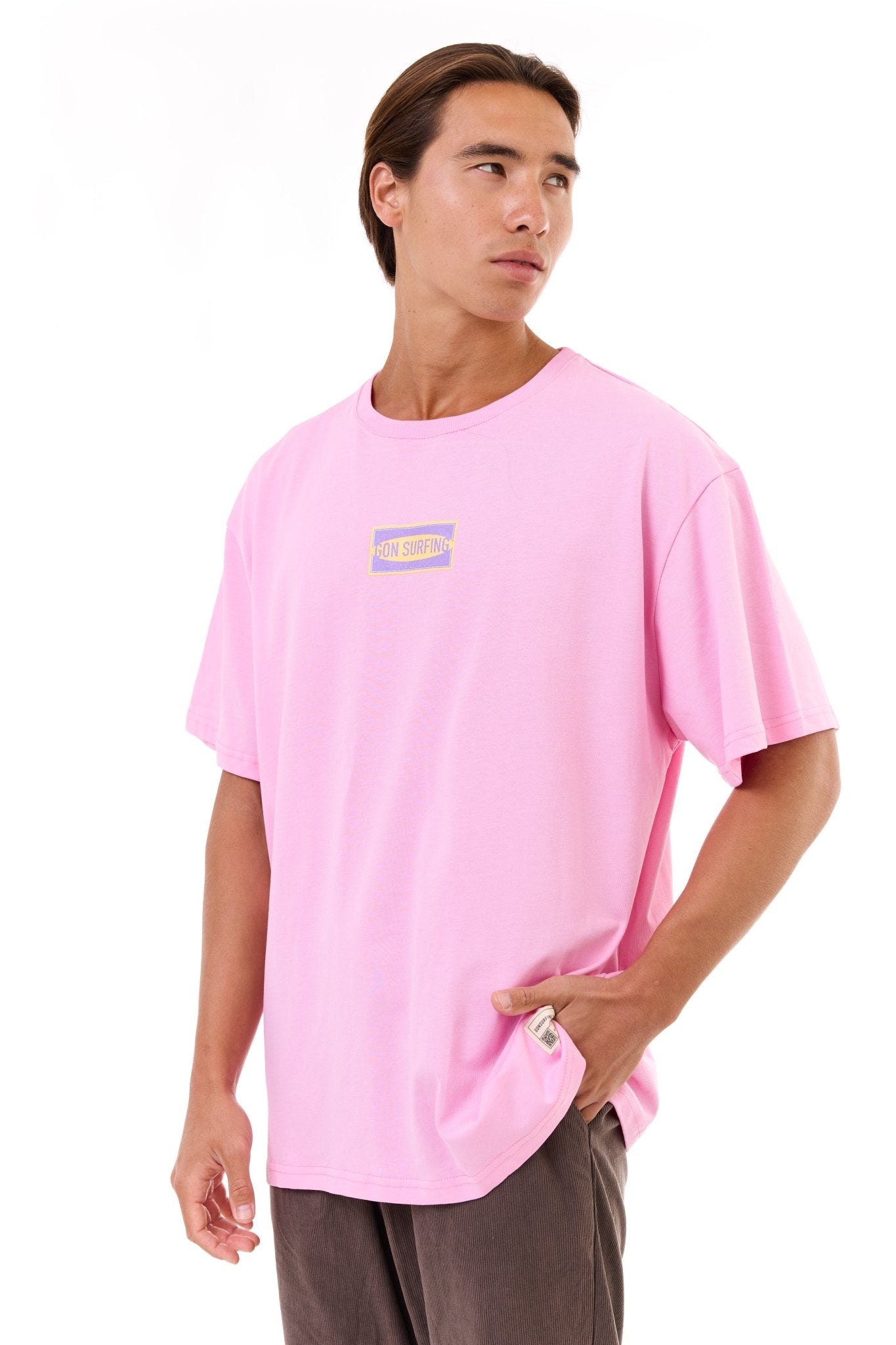 Vintage logo - oversized t-shirt - GONSURFING