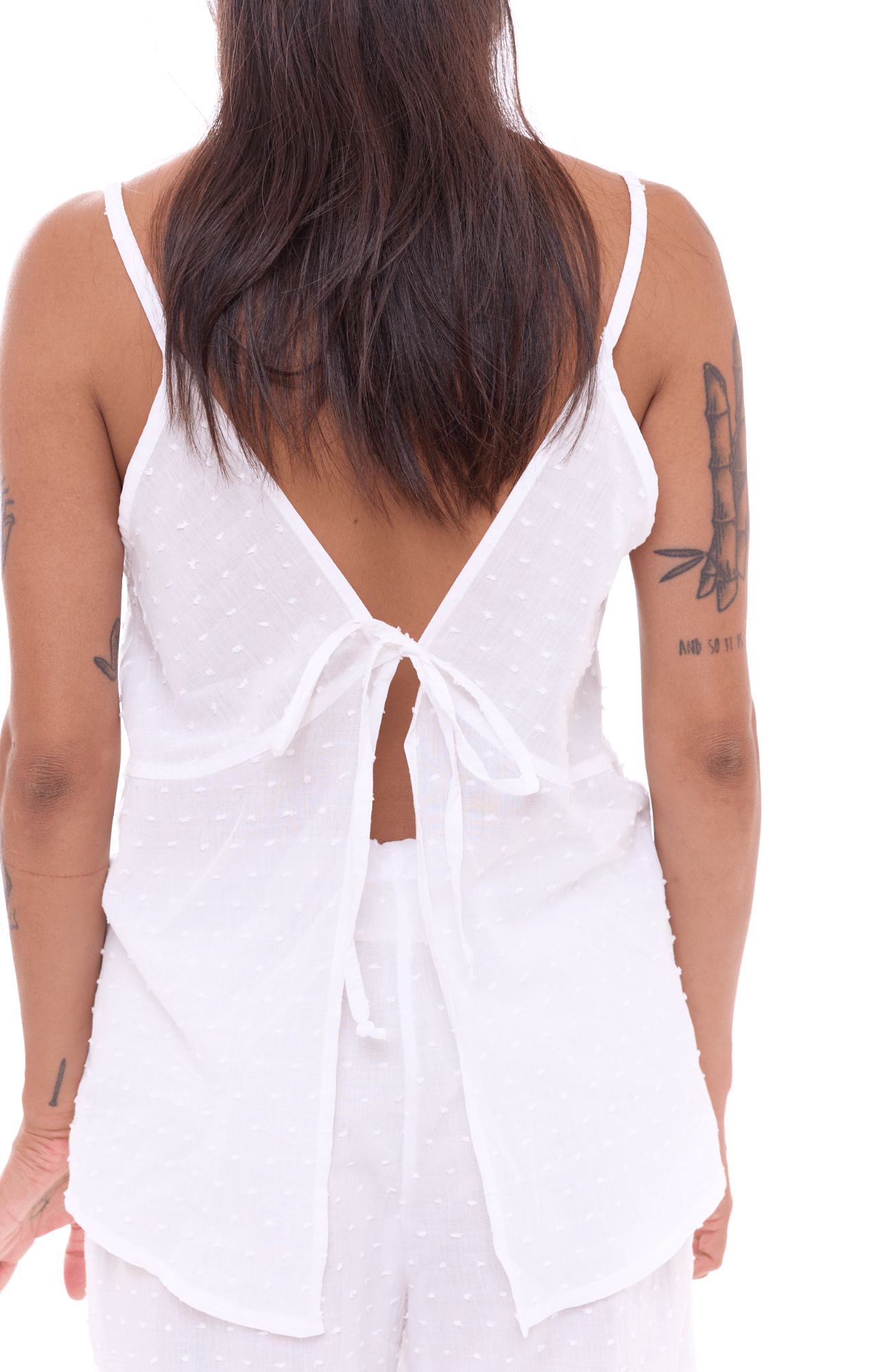 White Points - Women Cotton Top - GONSURFING