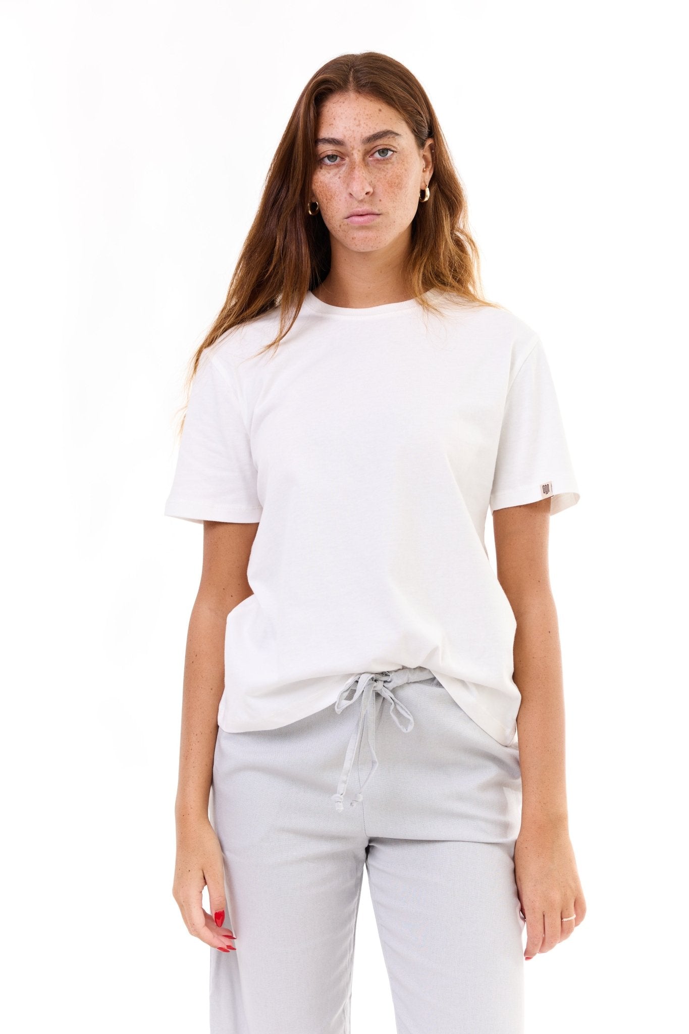 White - women t-shirt - GONSURFING