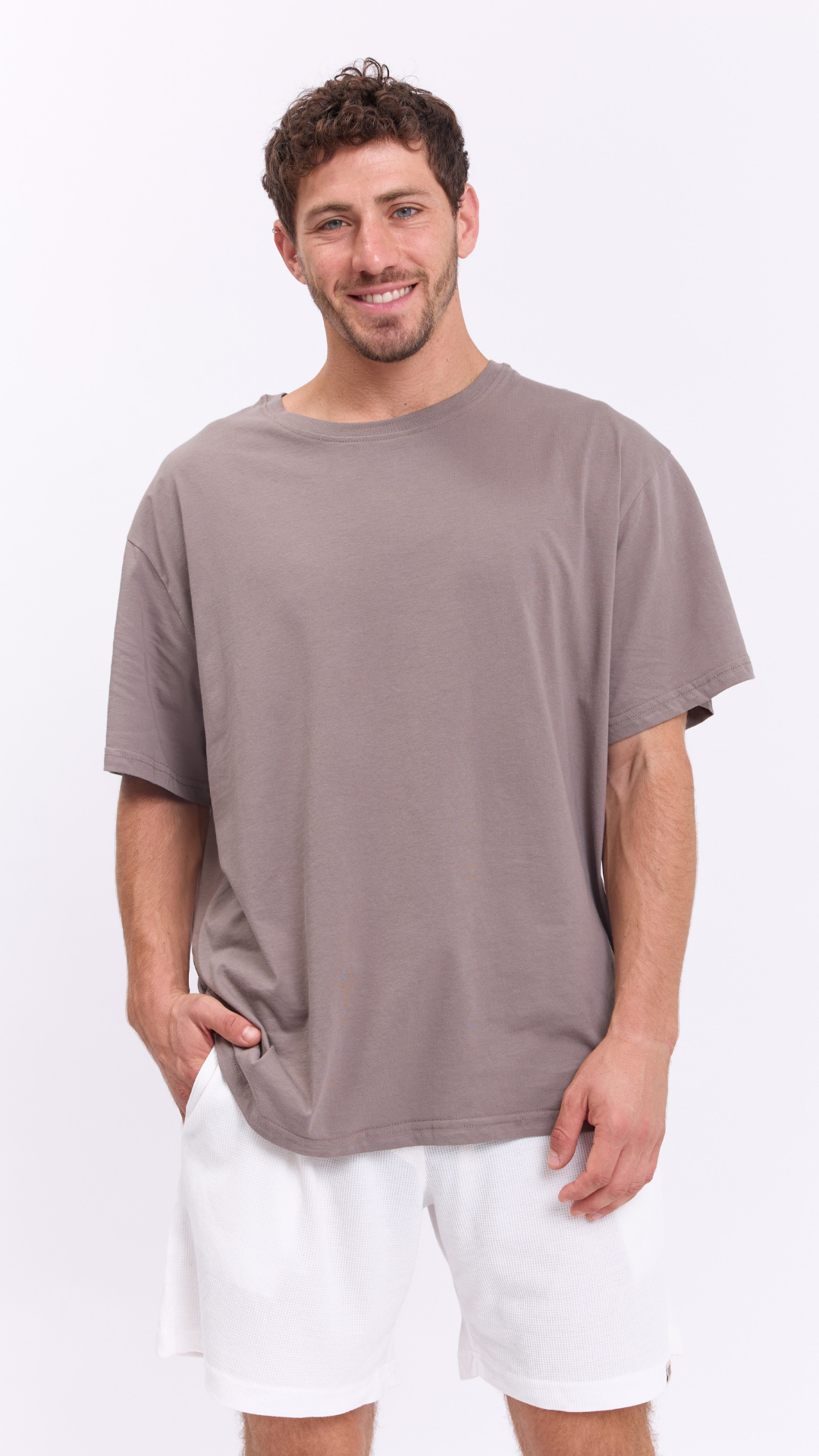 Basic Camel - Oversize T-Shirt
