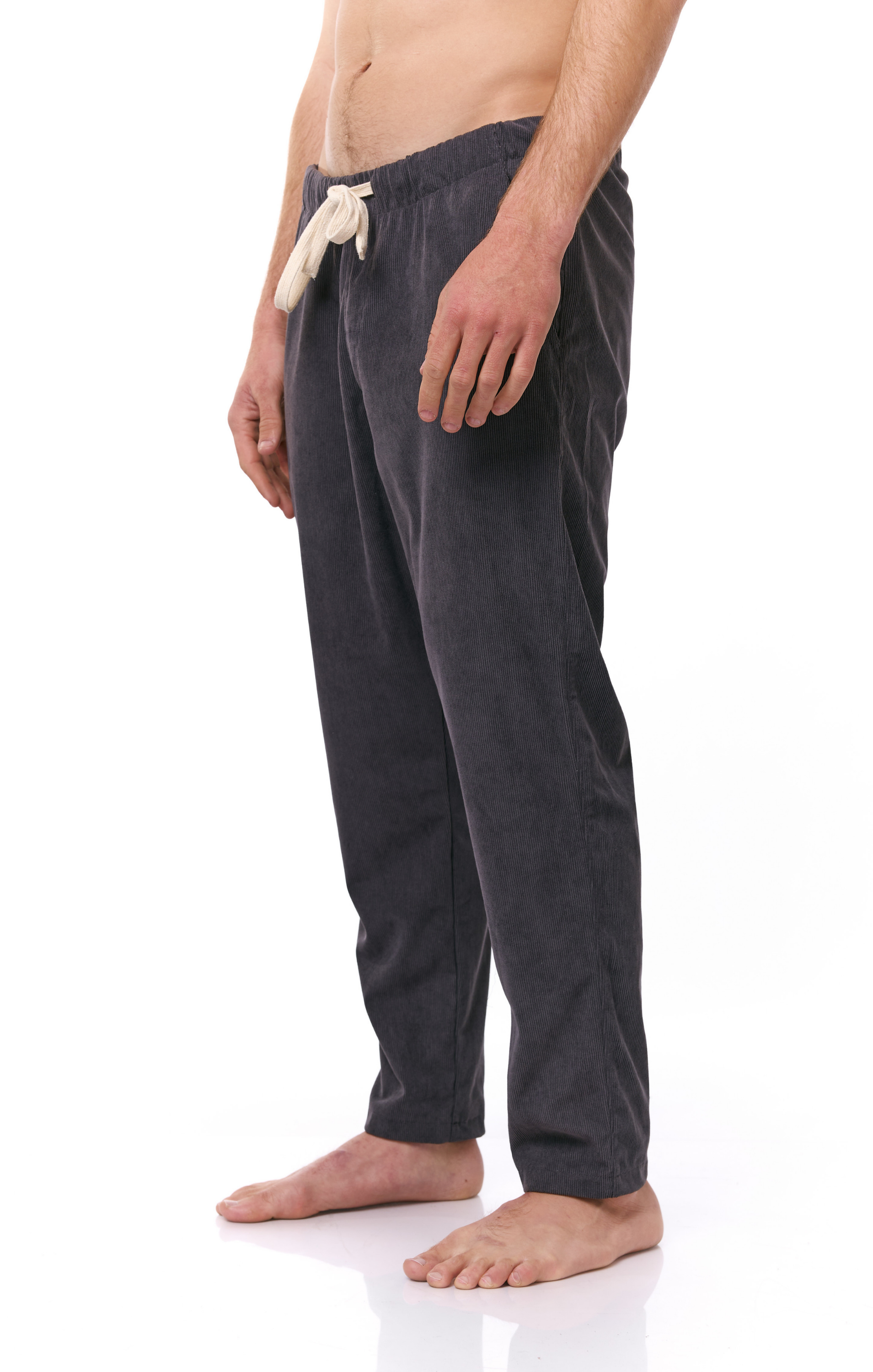 Dark Gray- Corduroy Long Pants