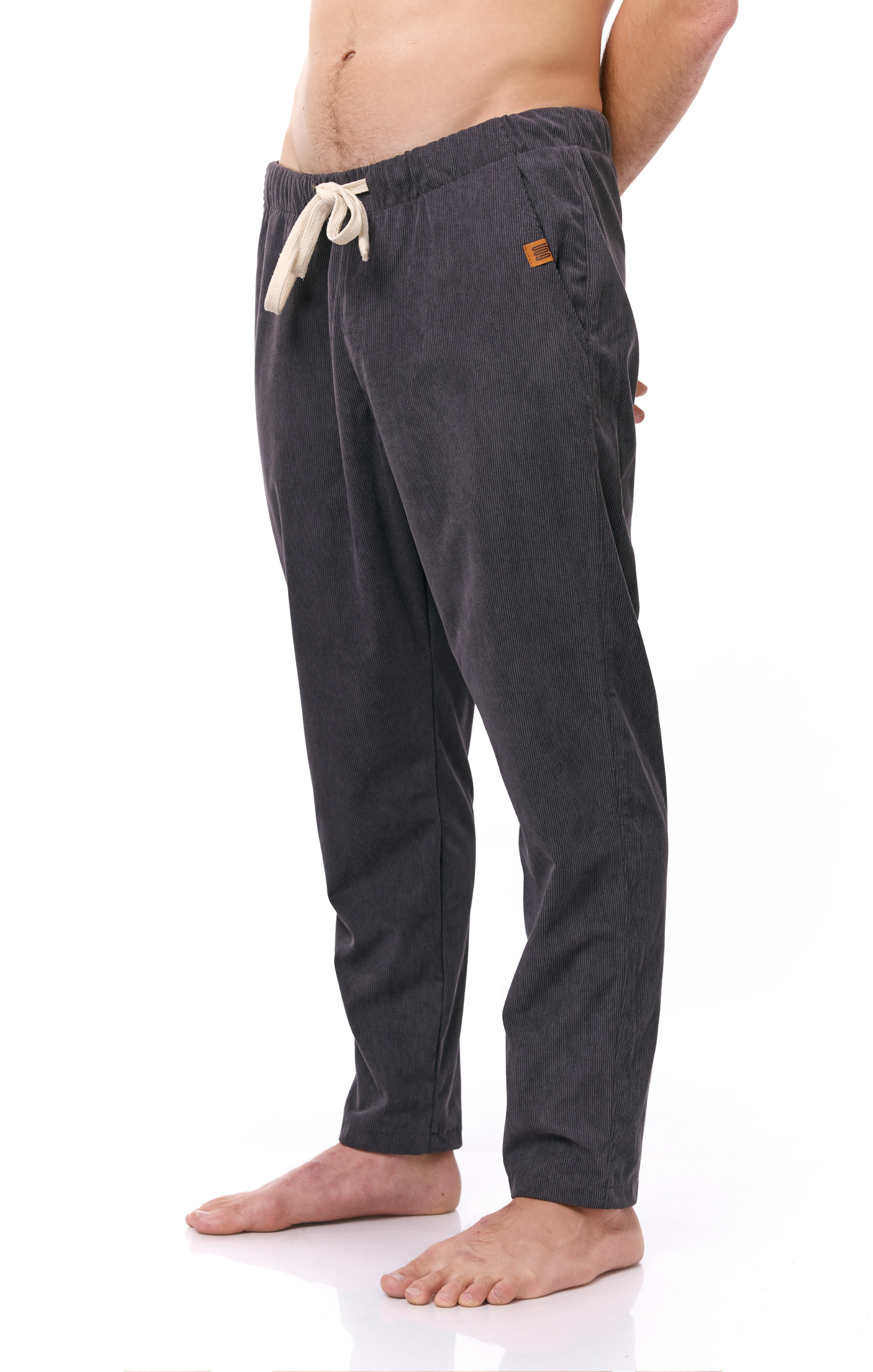 Dark Gray- Corduroy Long Pants