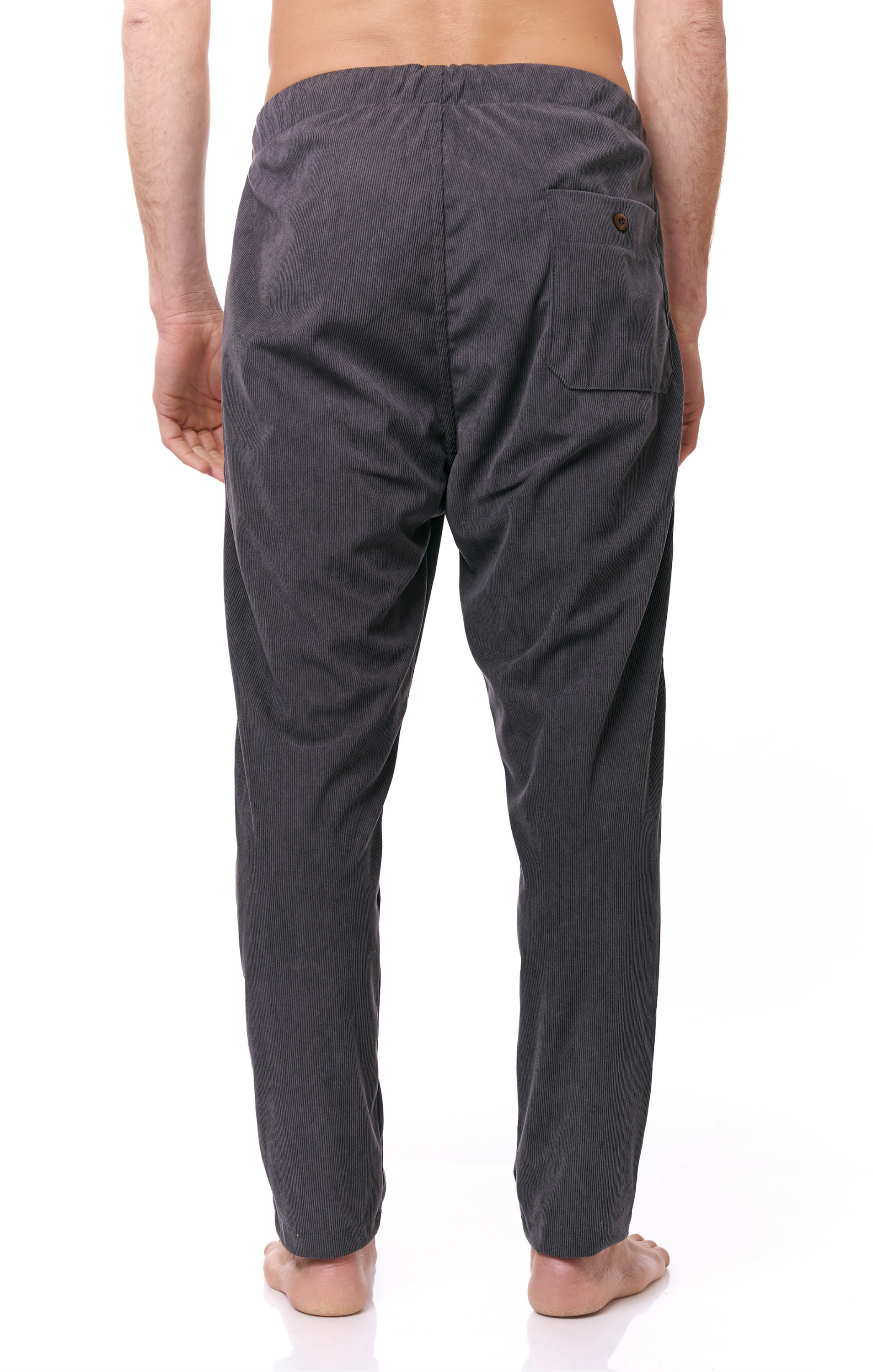 Dark Gray- Corduroy Long Pants