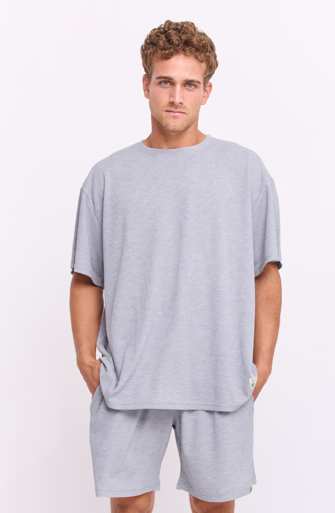 Gray - Waffle T-Shirt