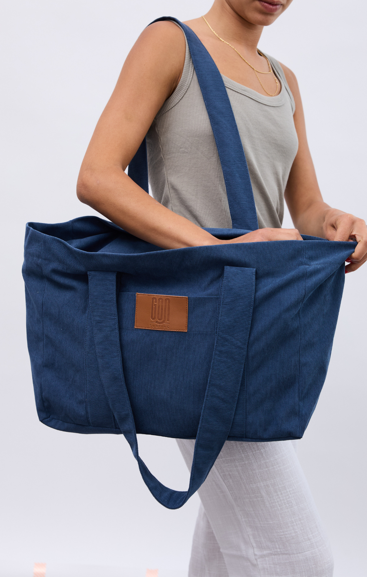 Blue Jeans - Corduroy Bag