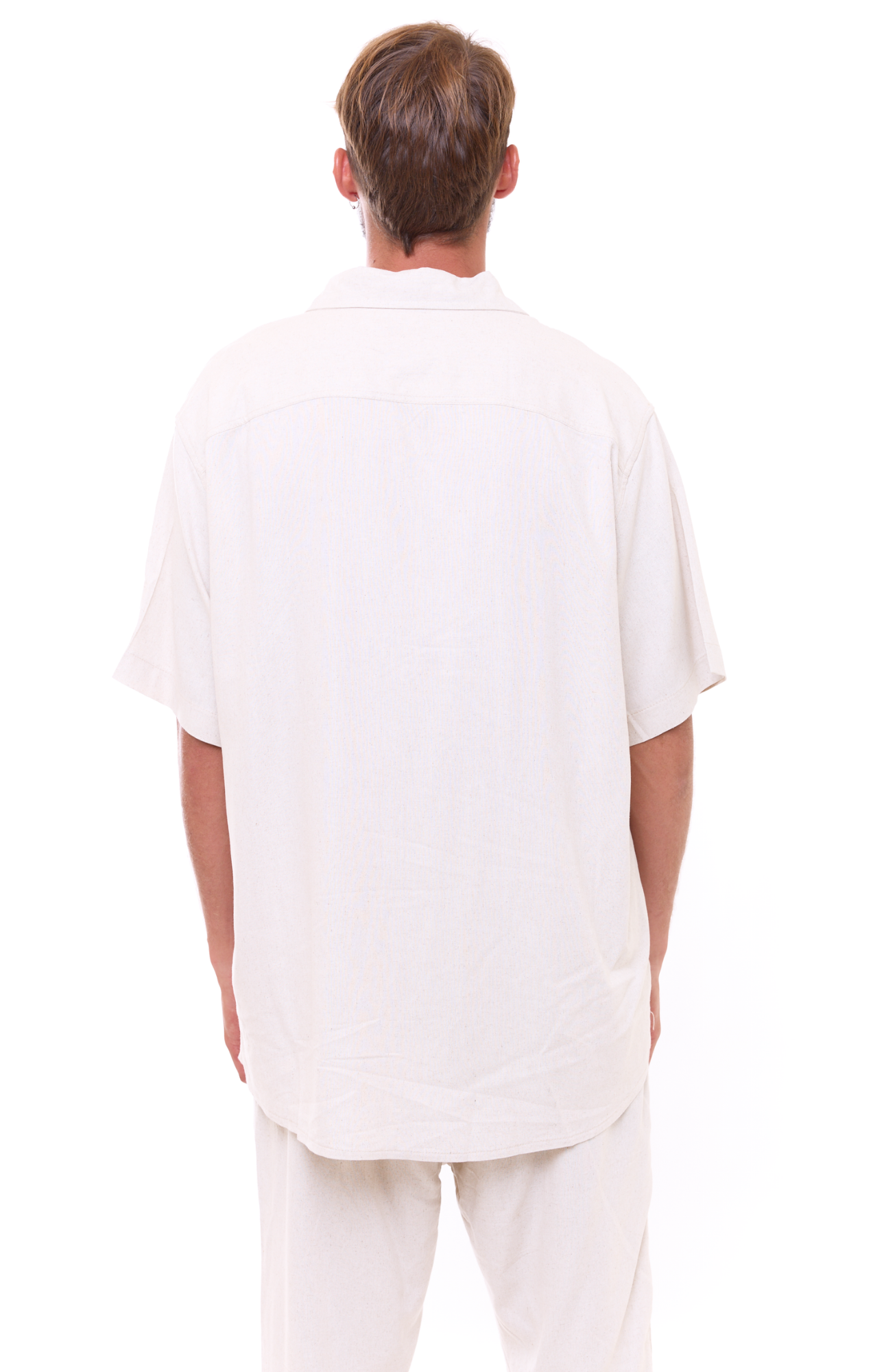 Natural Light  - Unisex Oversize Linen Shirt