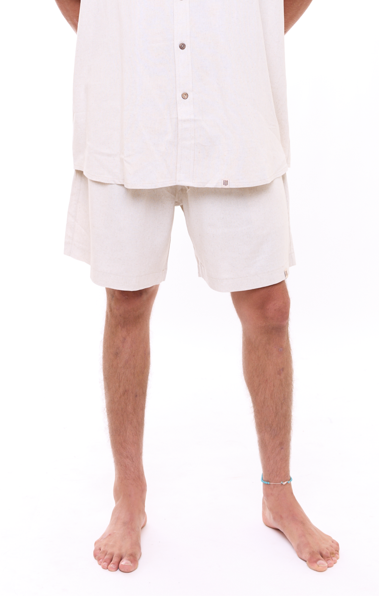 Natural Light  - Unisex Linen Shorts