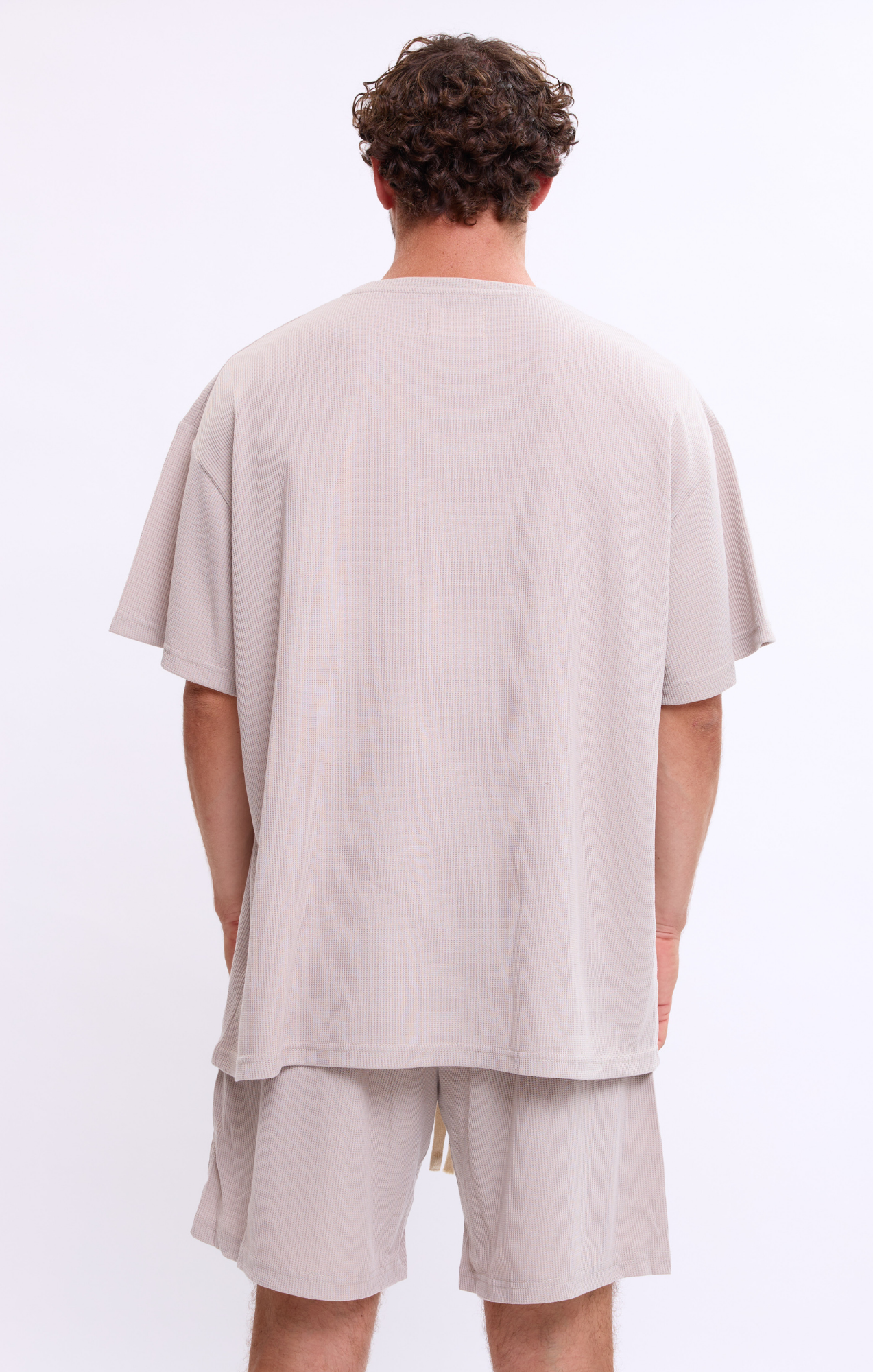Khaki - Waffle T-Shirt