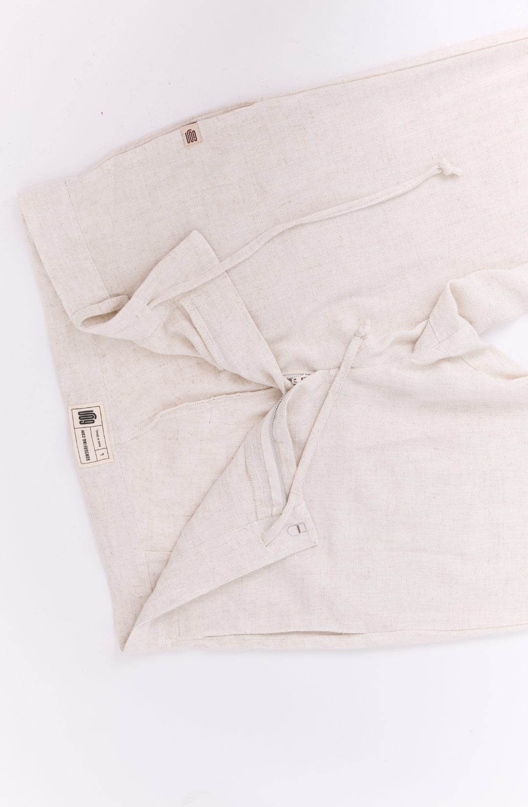 White - Linen Long Pants