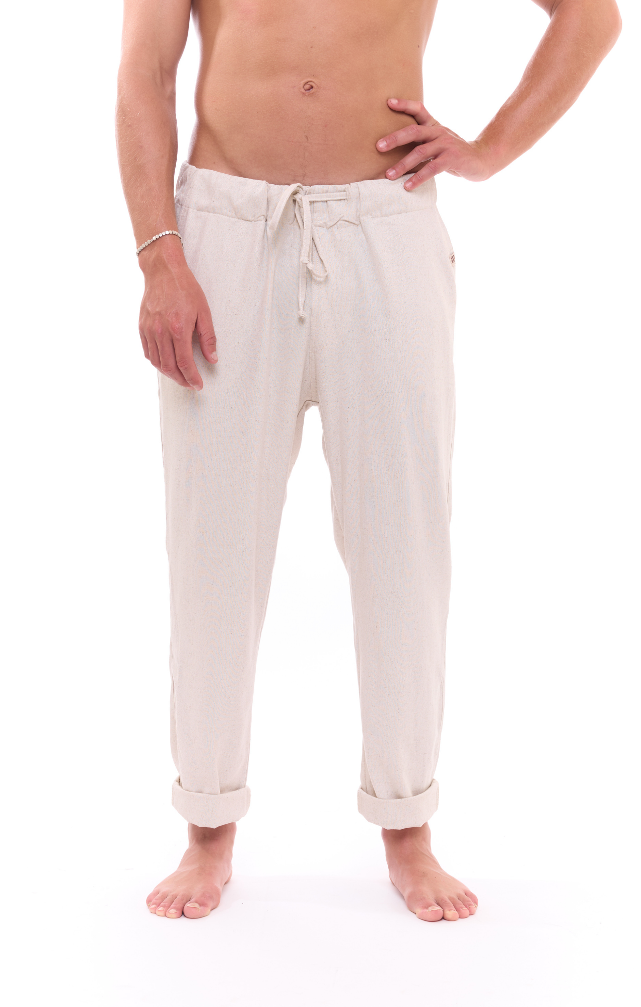 Natural Light - Linen Long Pants