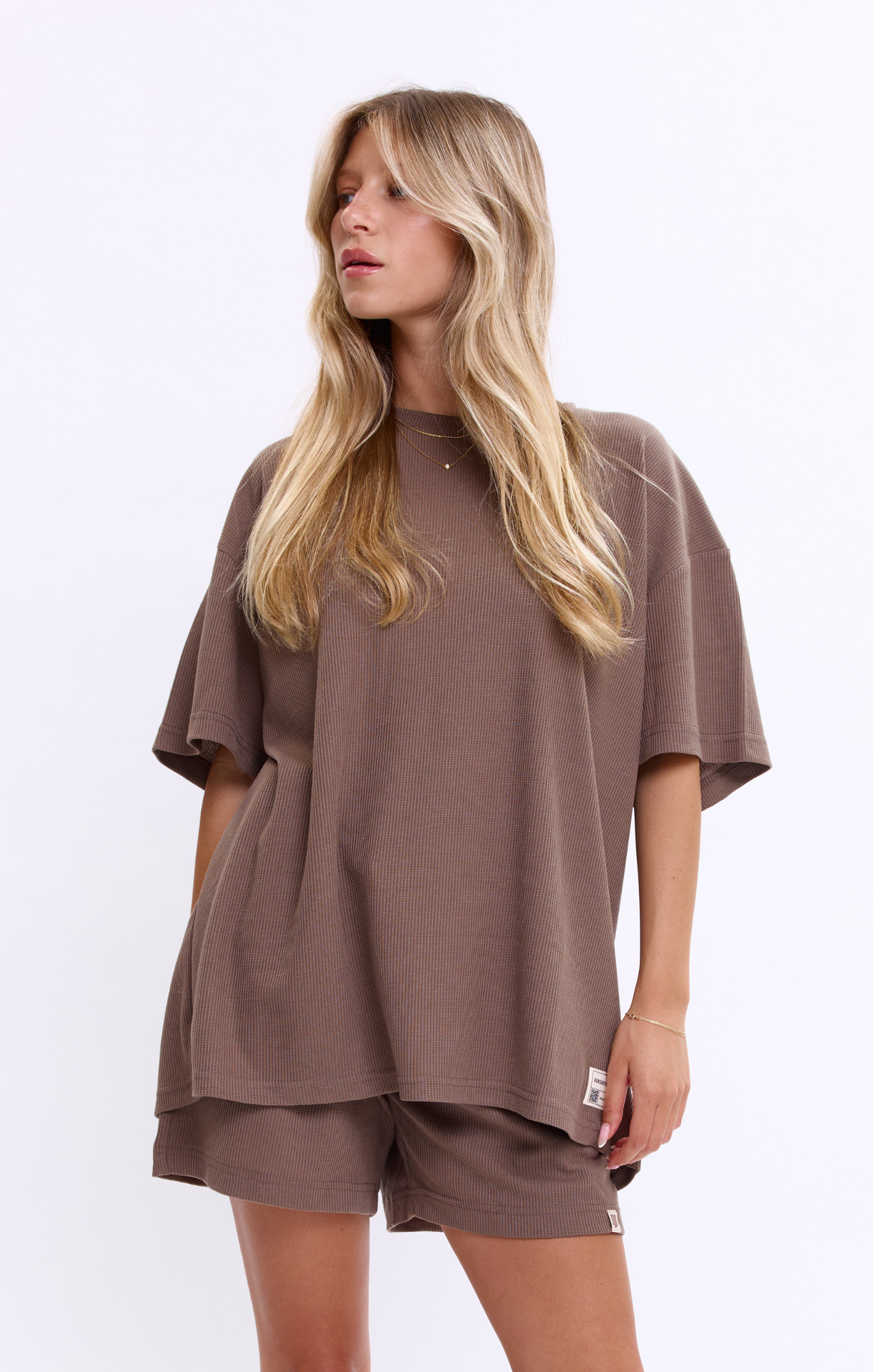 Moka - Waffle T-Shirt