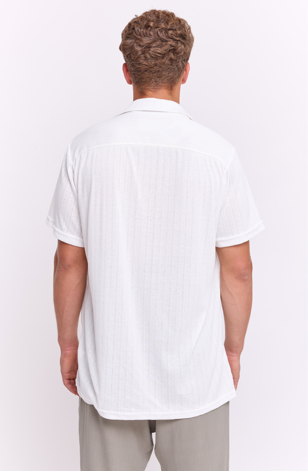 Off white pointill- Buttoned shirt