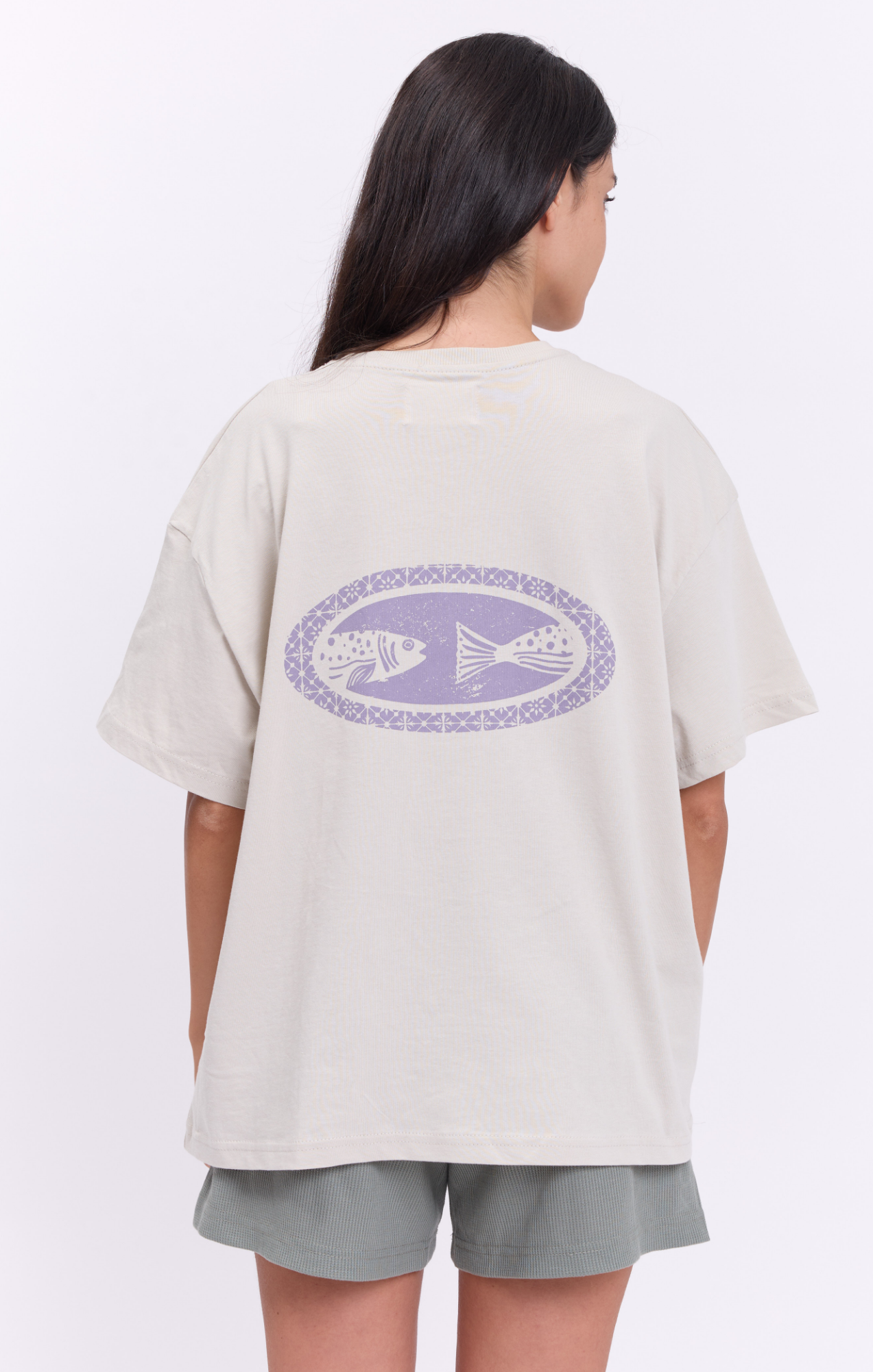 Oval fish - Oversize T-Shirt