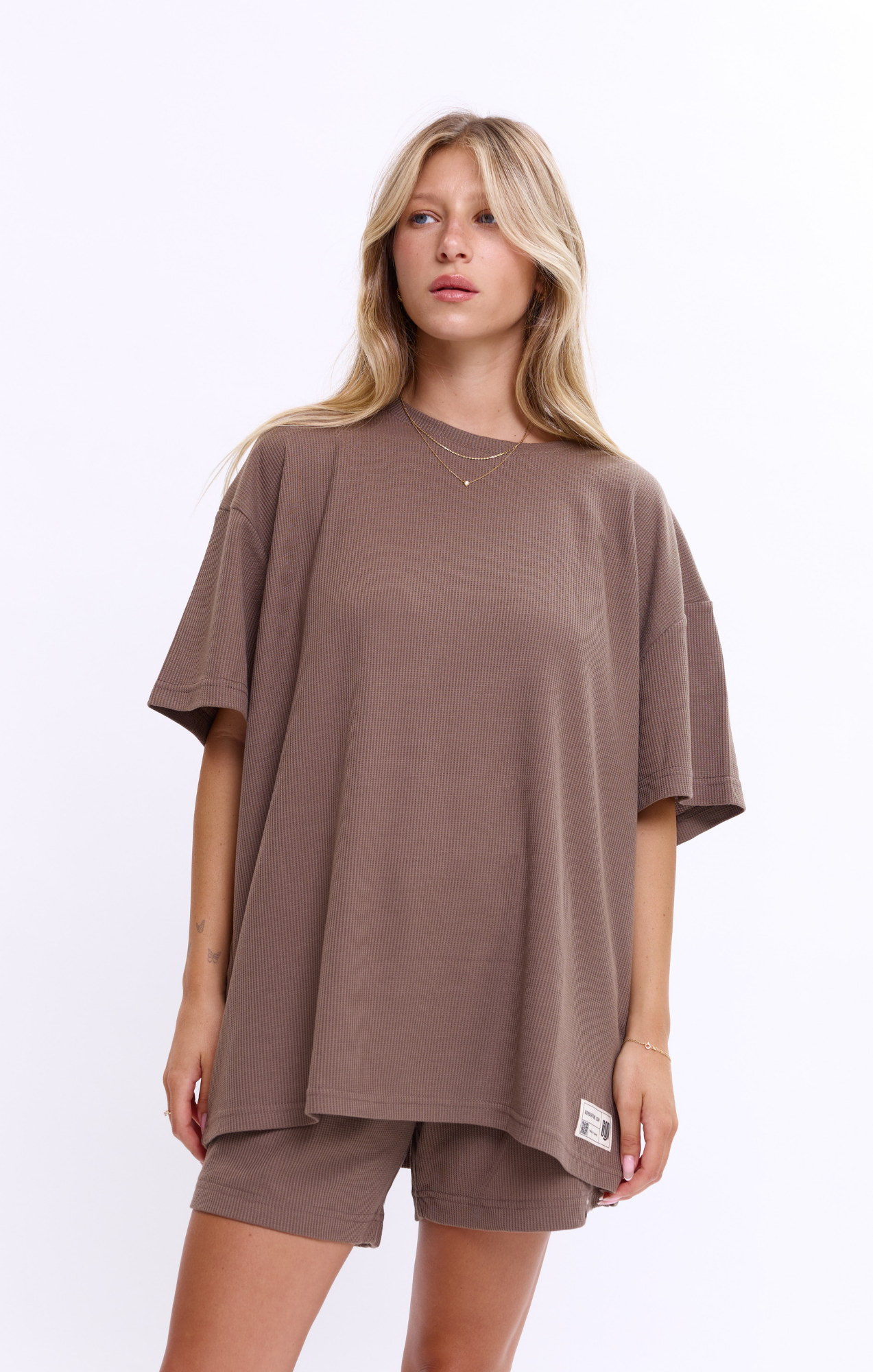 Moka - Waffle T-Shirt