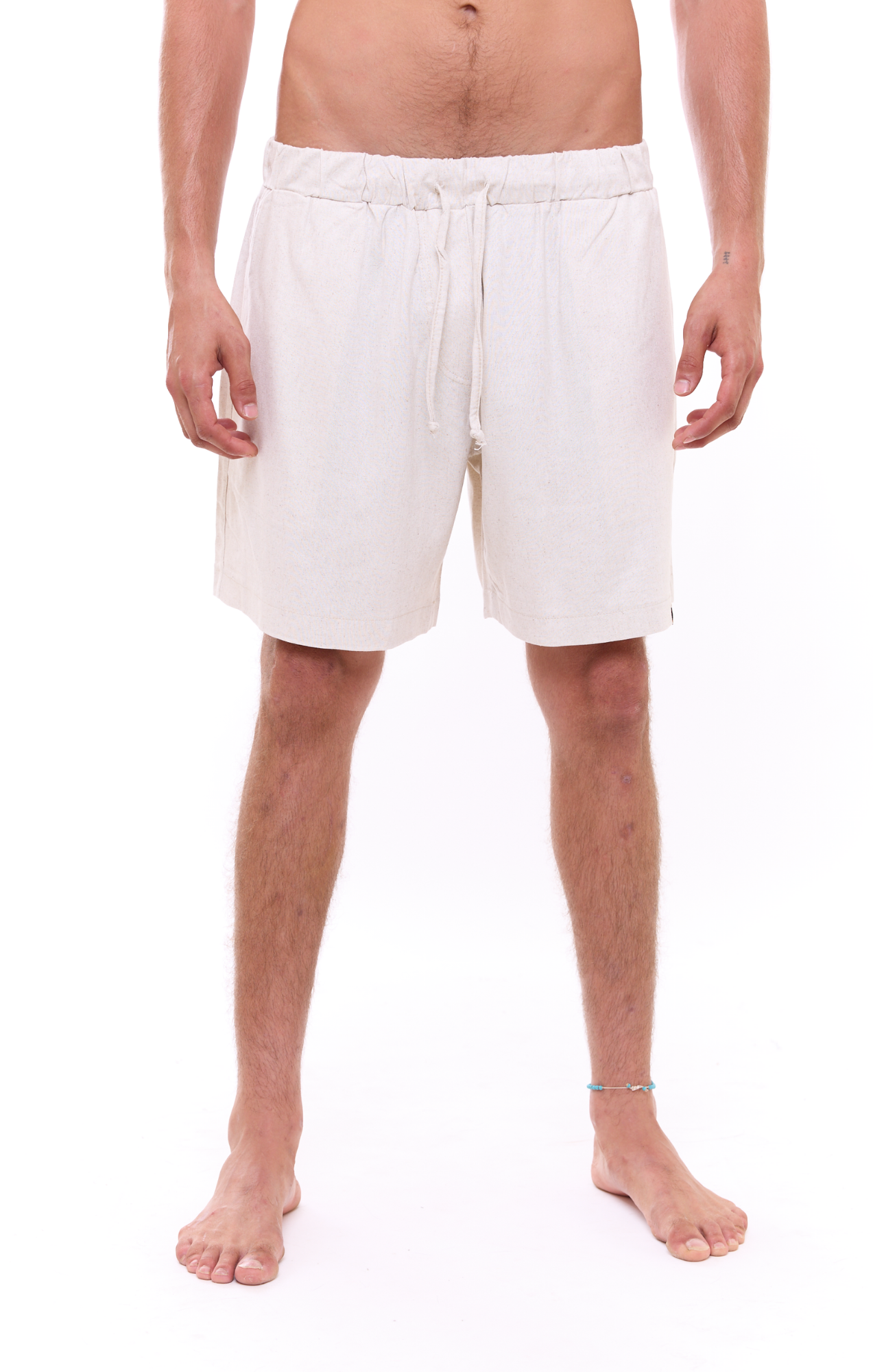 Natural Light  - Unisex Linen Shorts