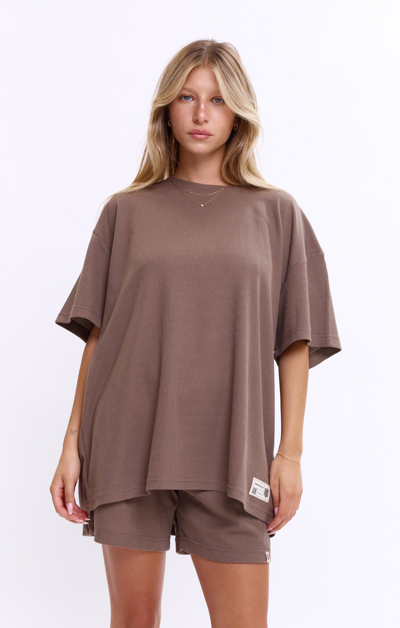Moka - Waffle T-Shirt