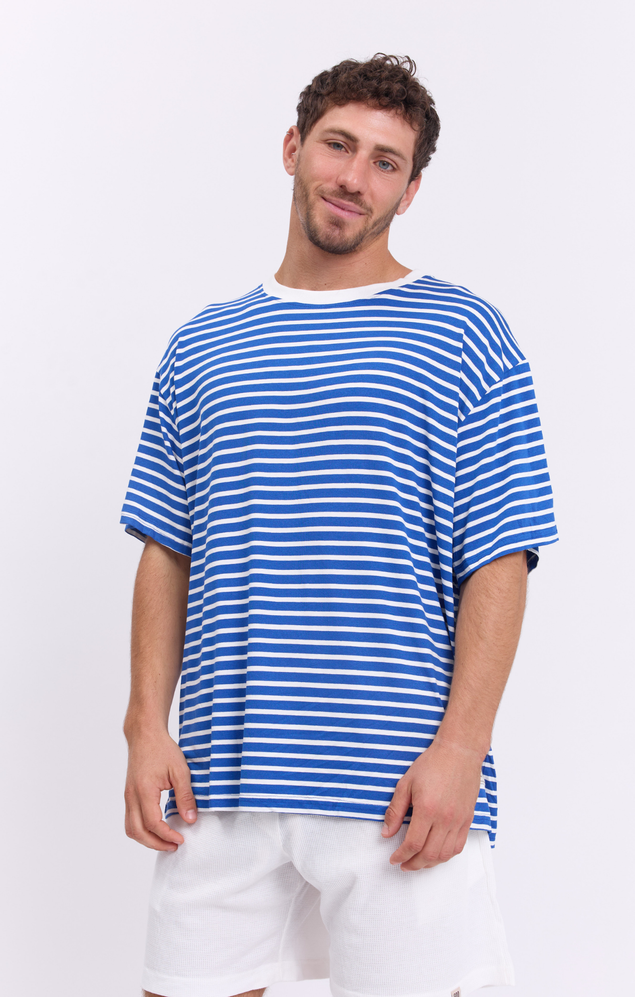 Blue Stripes - Oversize T-Shirt