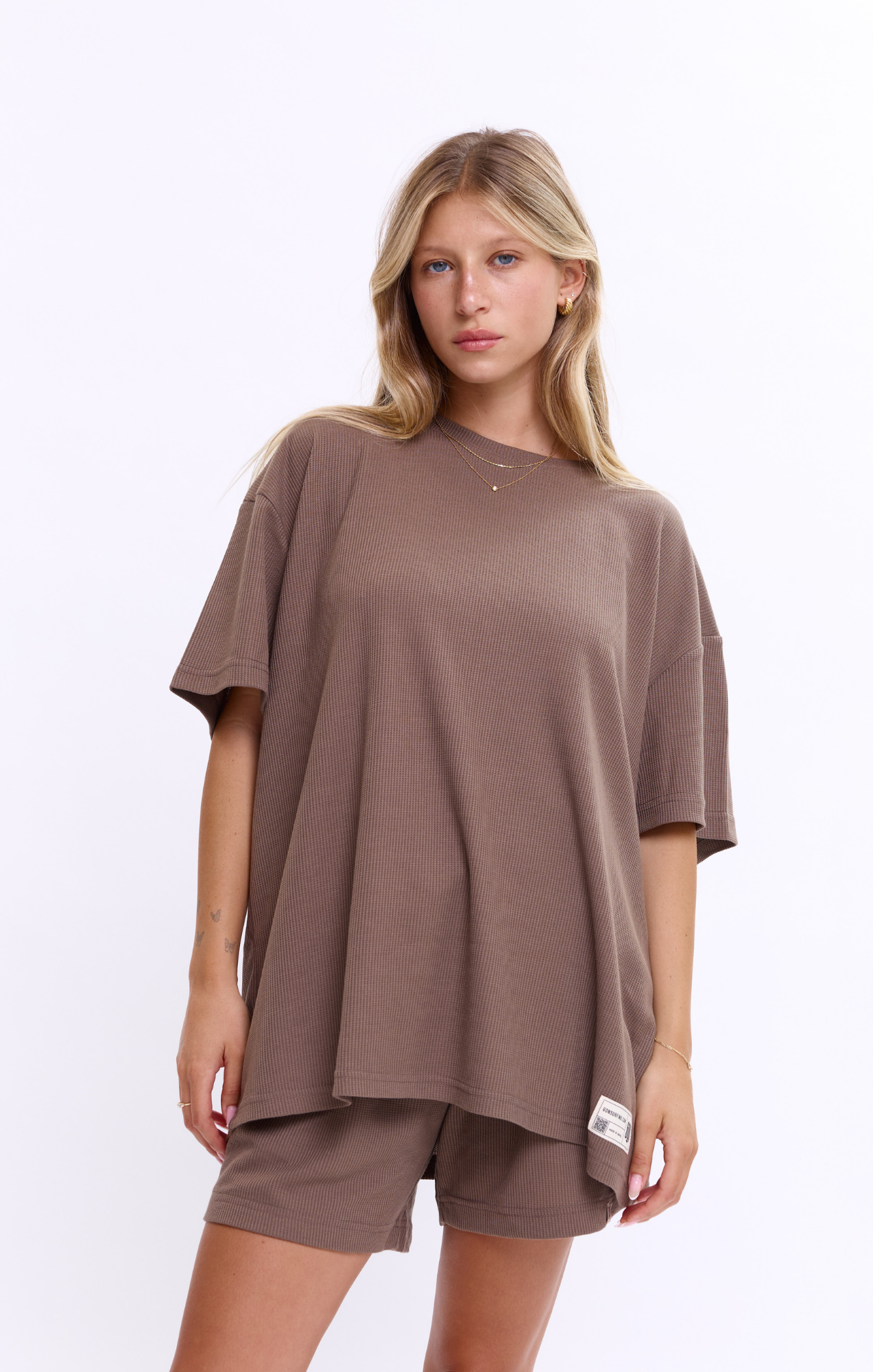 Moka - Waffle T-Shirt