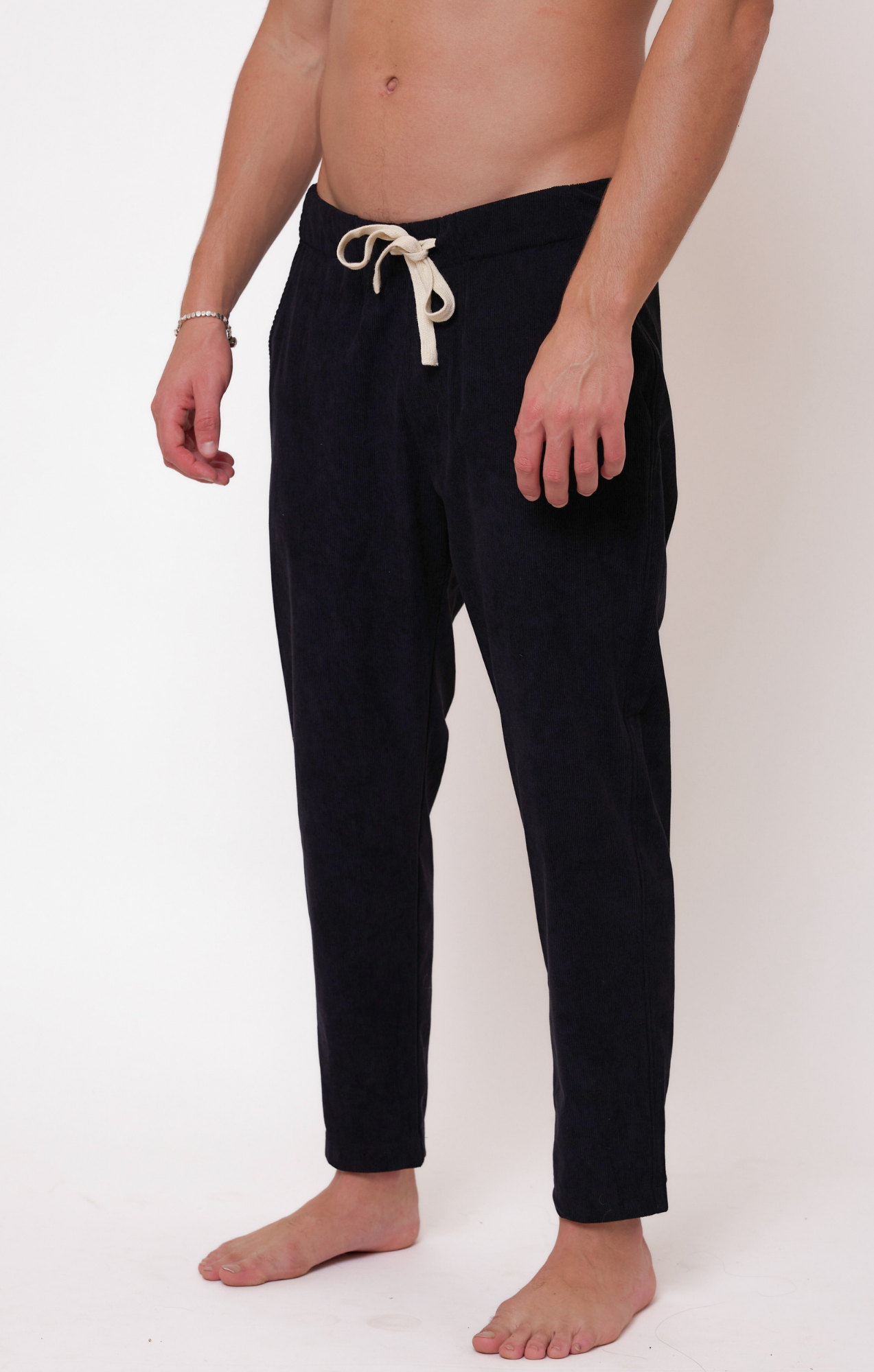 Black- Corduroy Long Pants